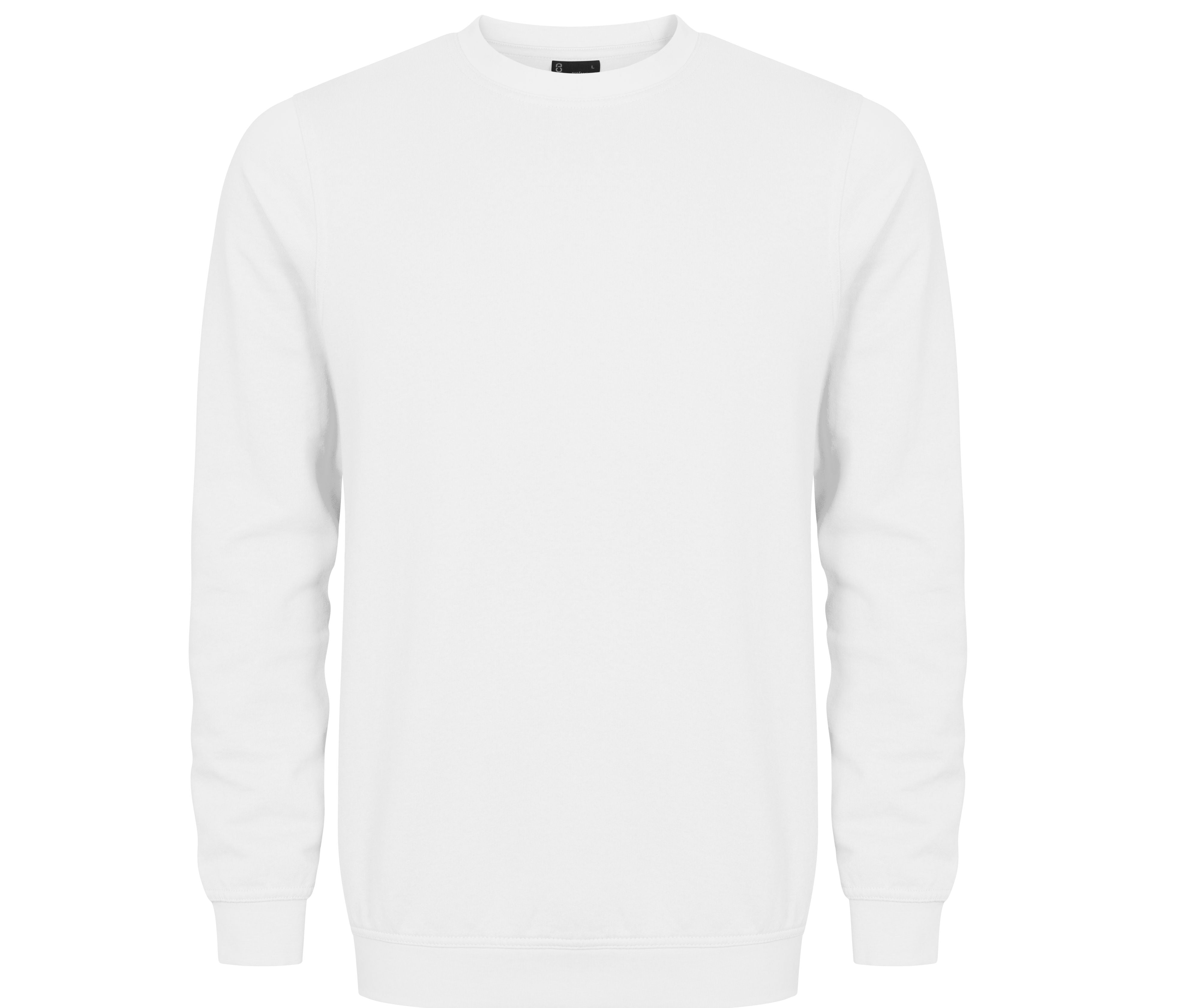 Sweat Unisexe Polycoton - White