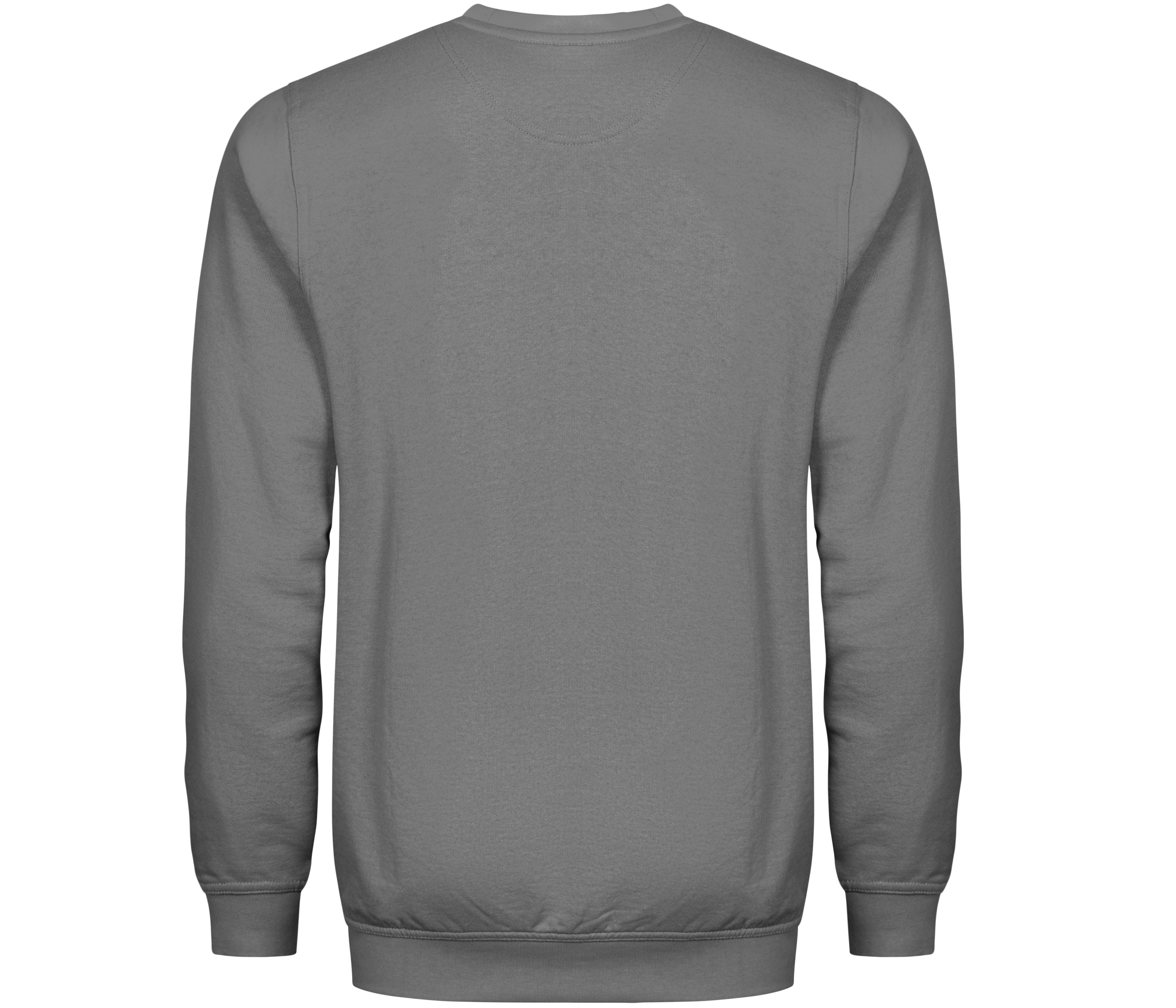 Sweat Unisexe Polycoton - Steel Gray