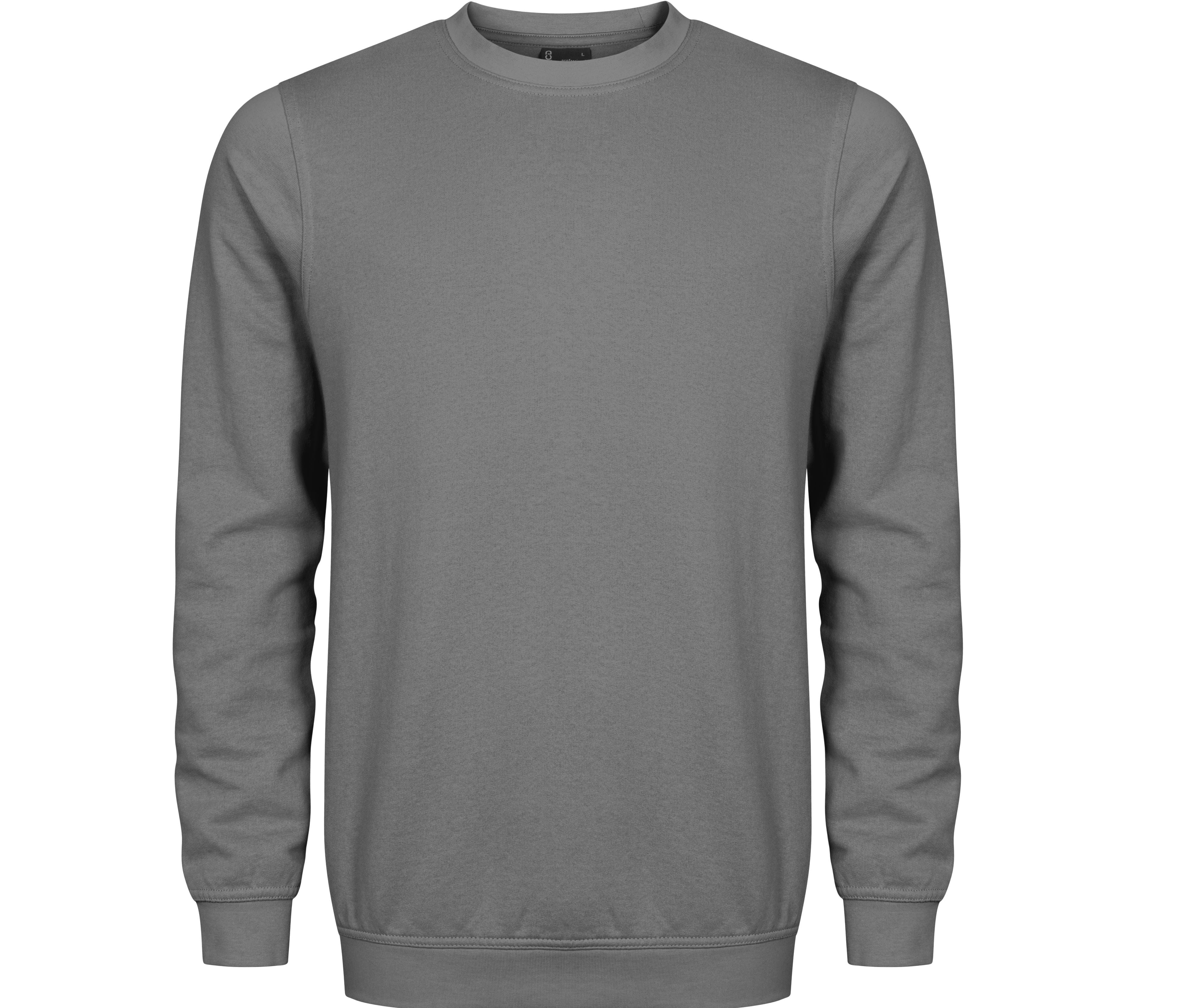 Sweat Unisexe Polycoton - Steel Gray