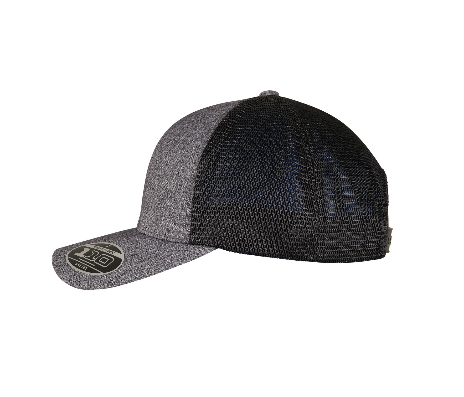 Casquette Style Trucker - Melange Charcoal / Black