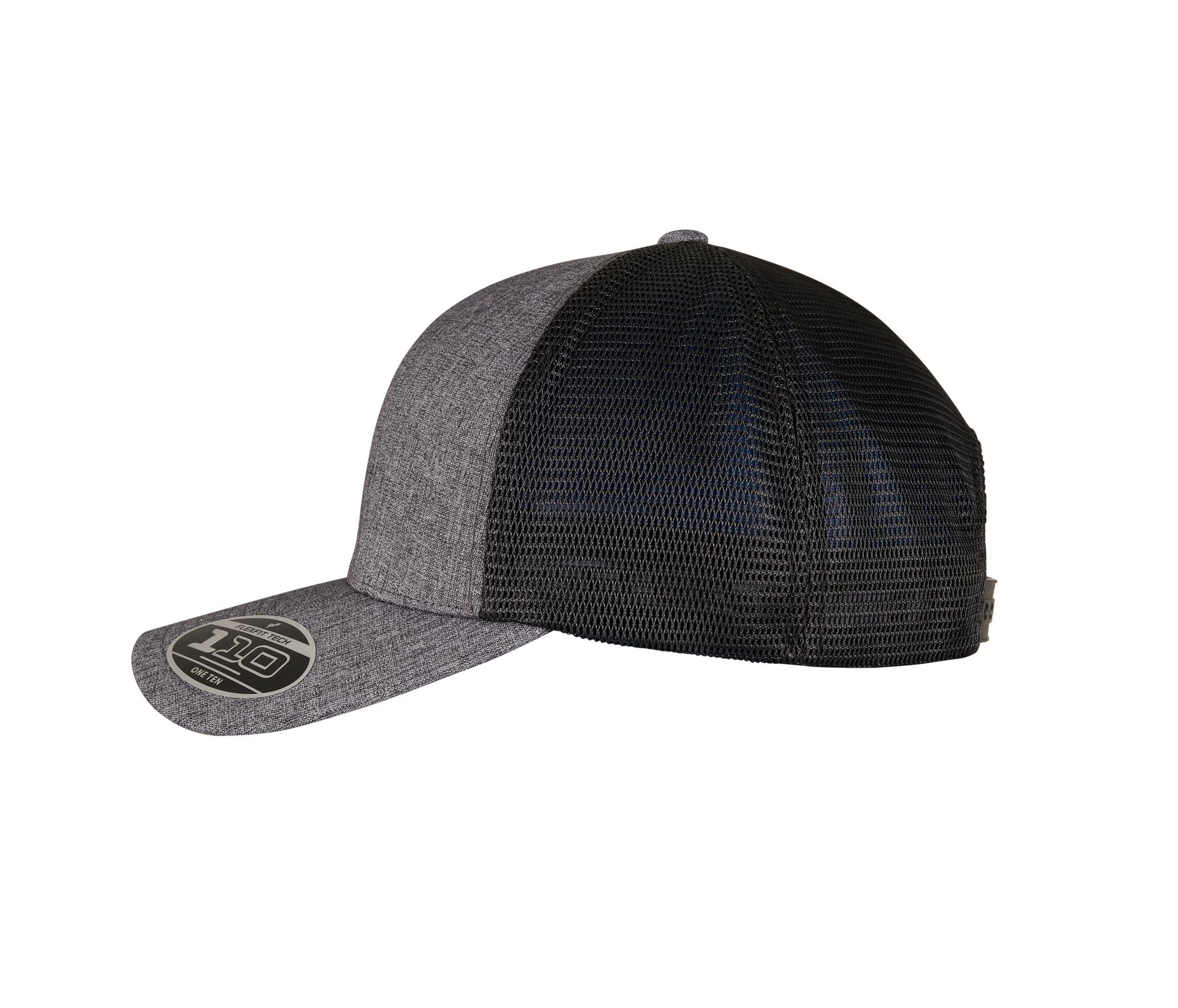 Casquette Style Trucker - Melange Charcoal / Black