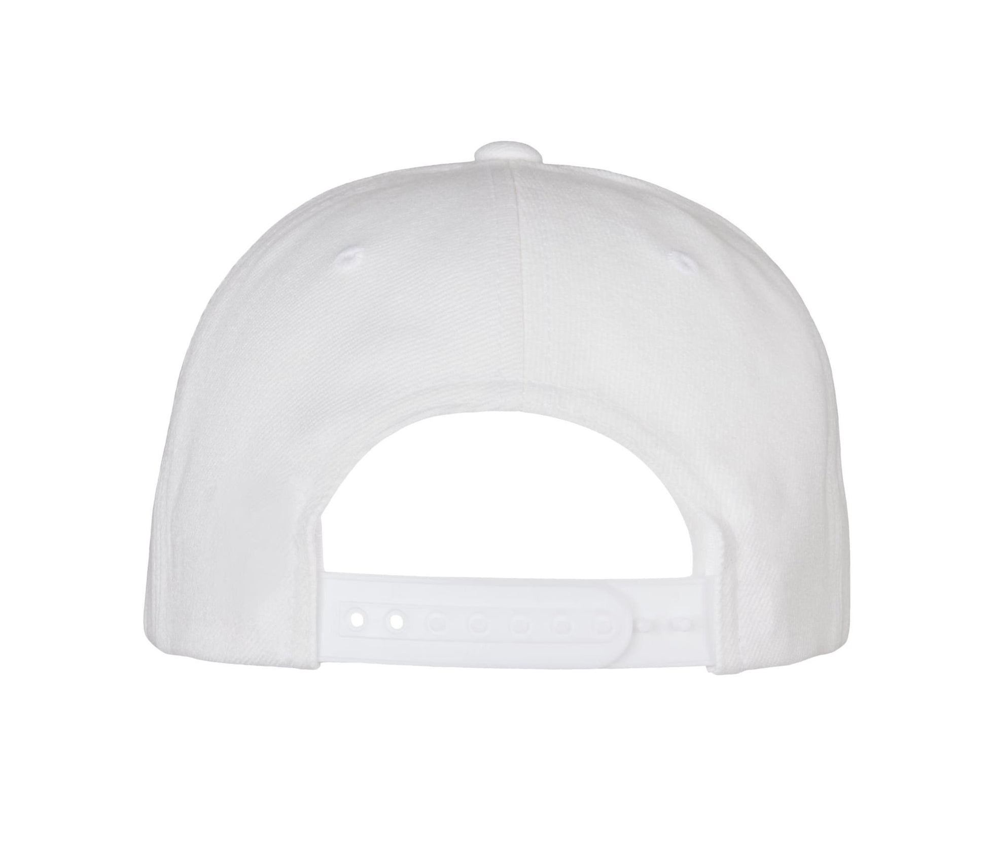 Casquette en Laine 5 Pans - White