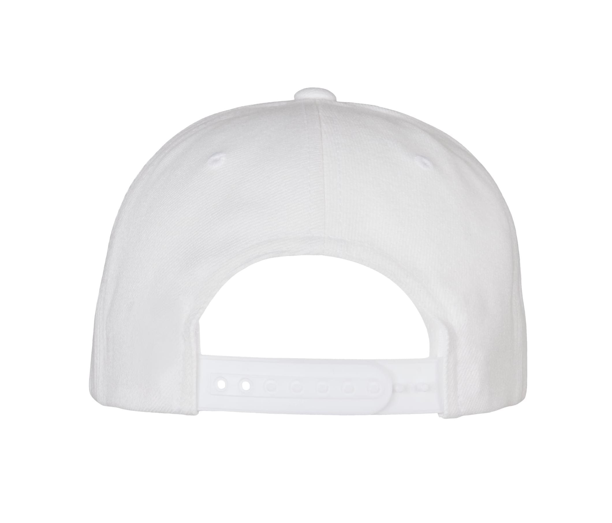 Casquette en Laine 5 Pans - White