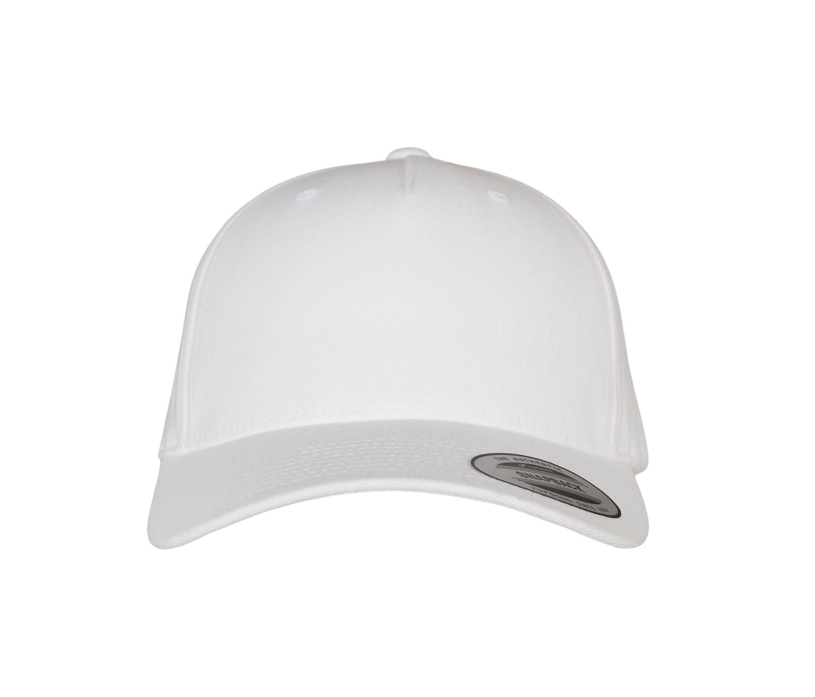 Casquette en Laine 5 Pans - White