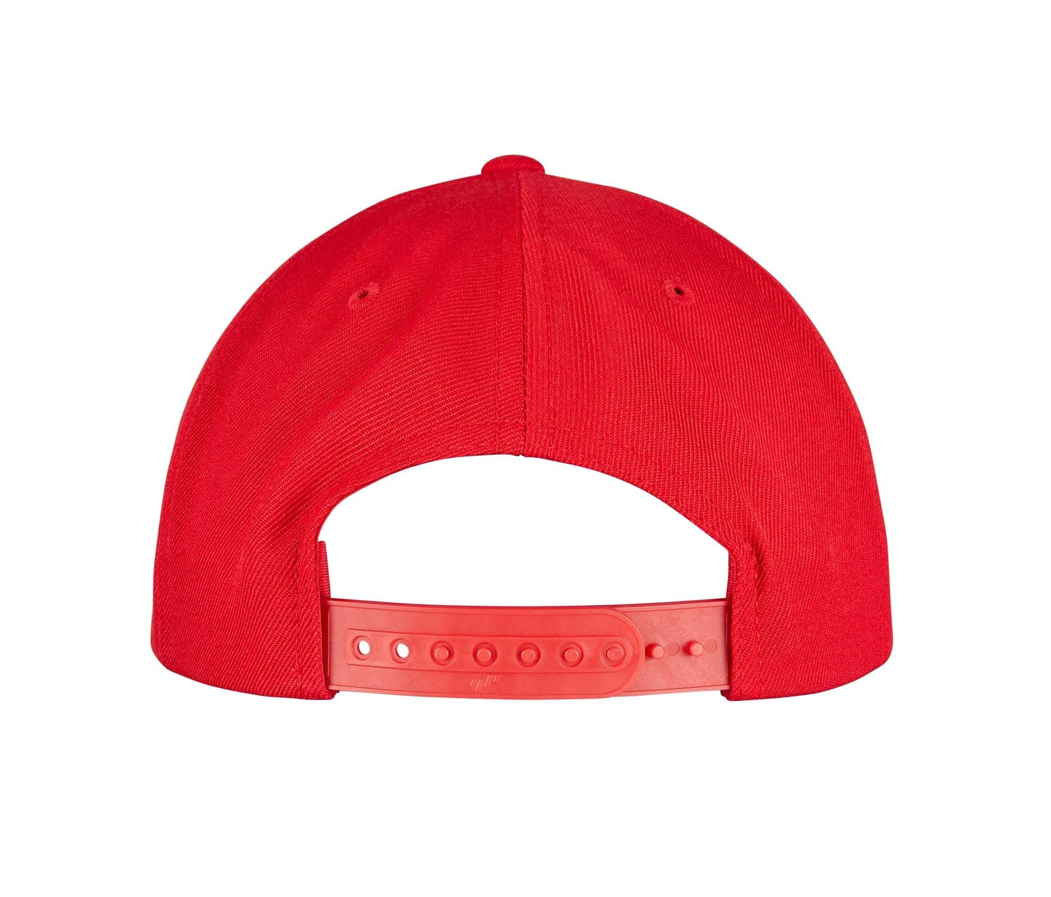 Casquette en Laine 5 Pans - Red