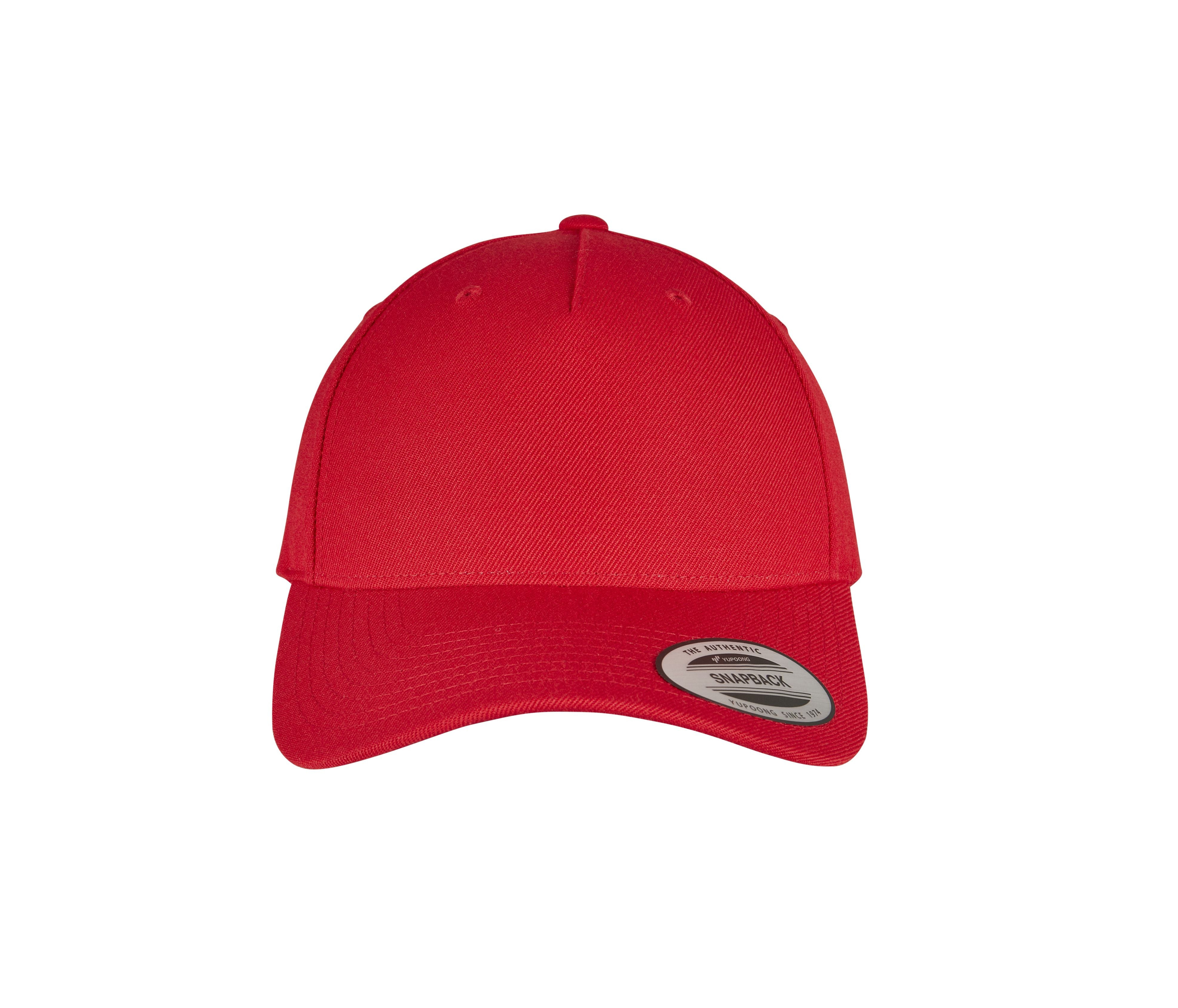 Casquette en Laine 5 Pans - Red