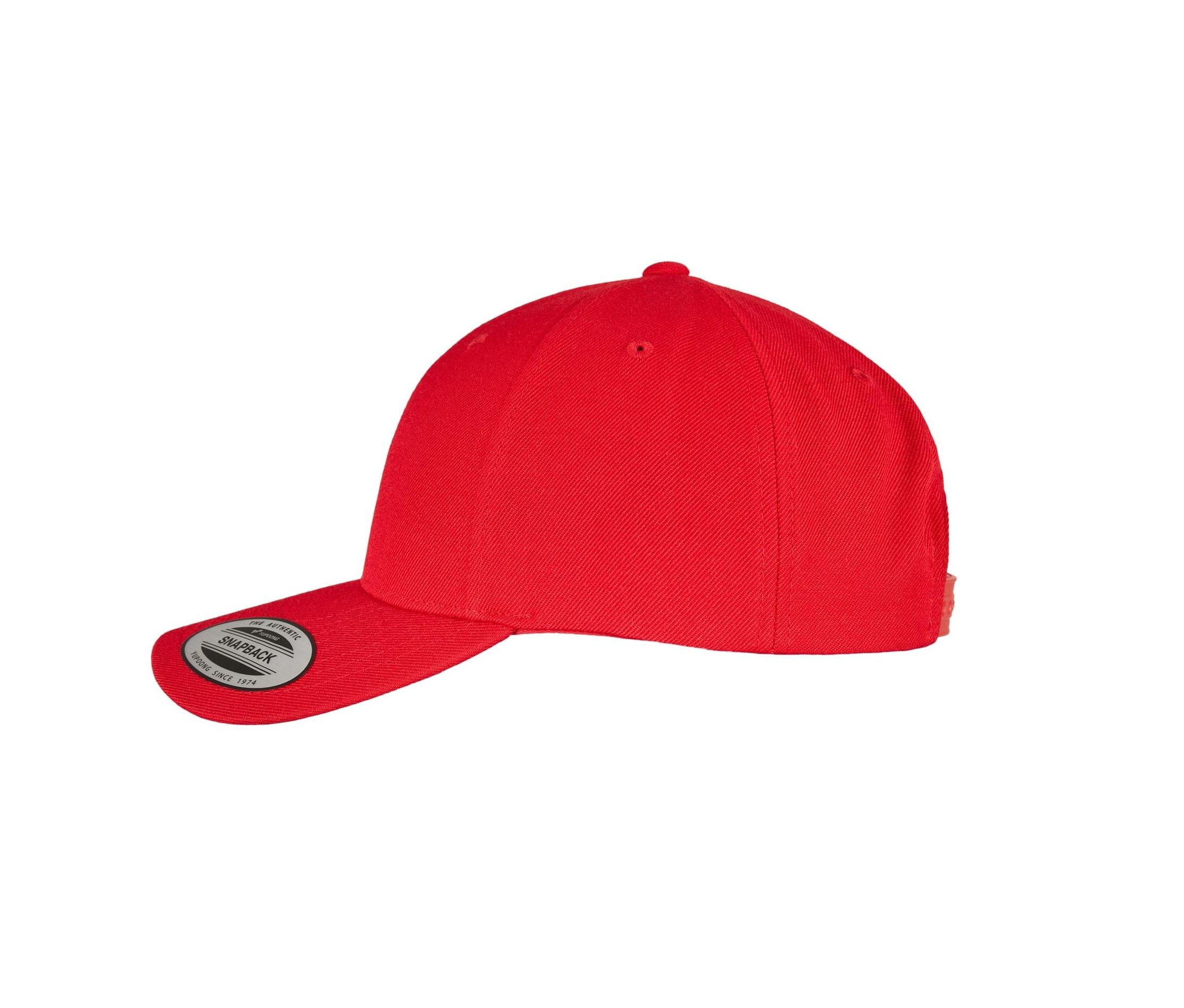 Casquette en Laine 5 Pans - Red