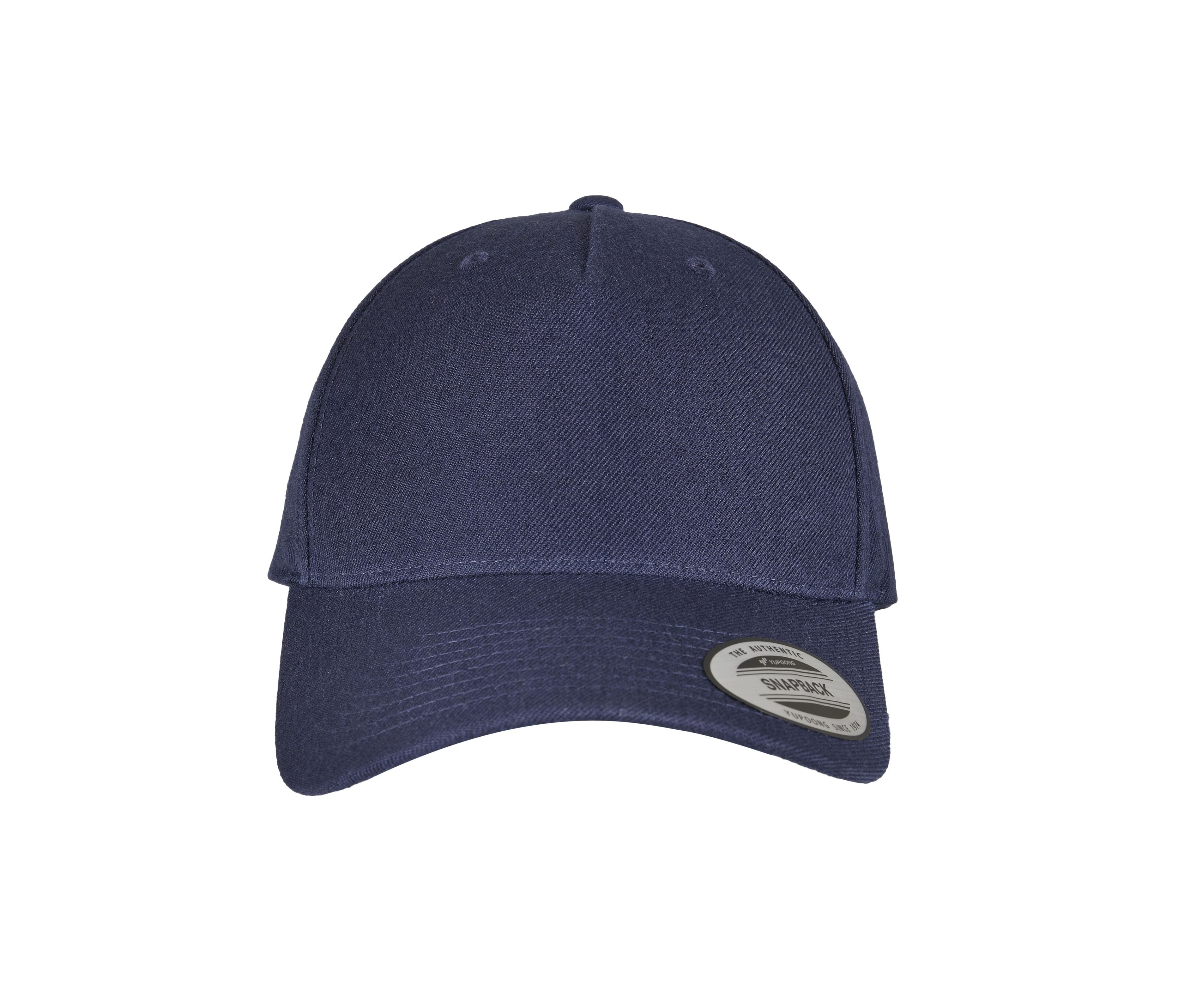 Casquette en Laine 5 Pans - Navy