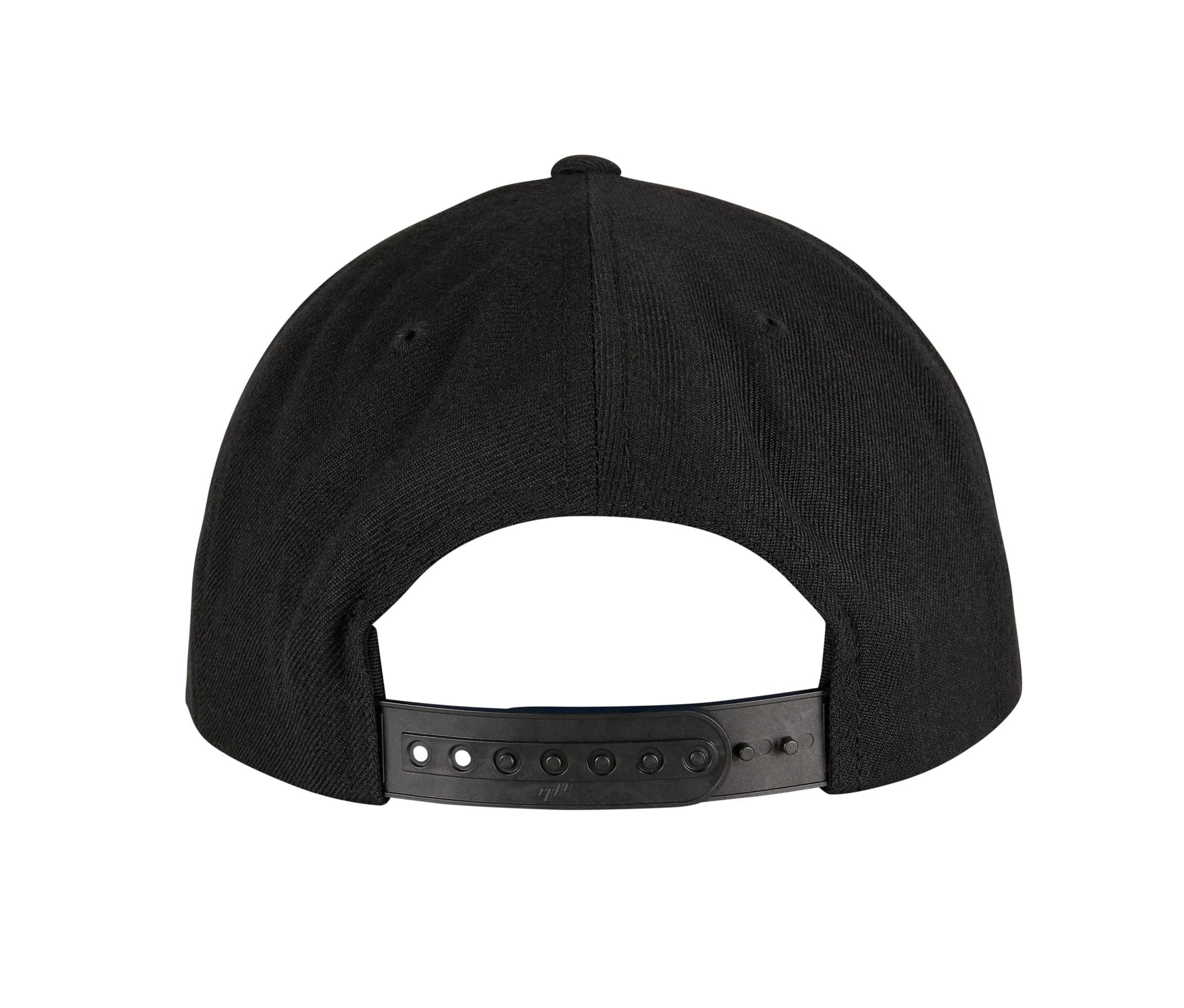 Casquette en Laine 5 Pans - Black
