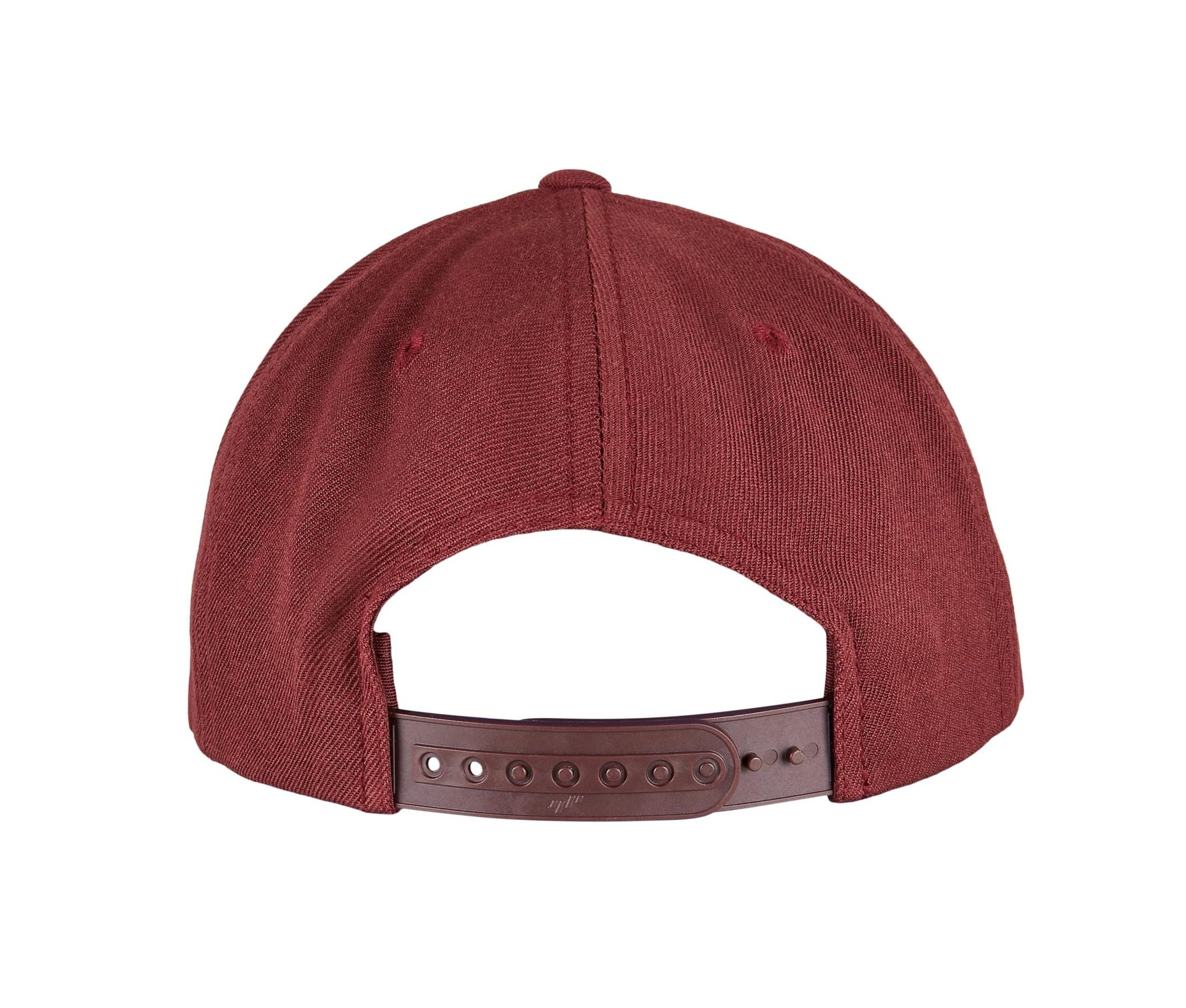 Casquette en Laine 5 Pans - Maroon