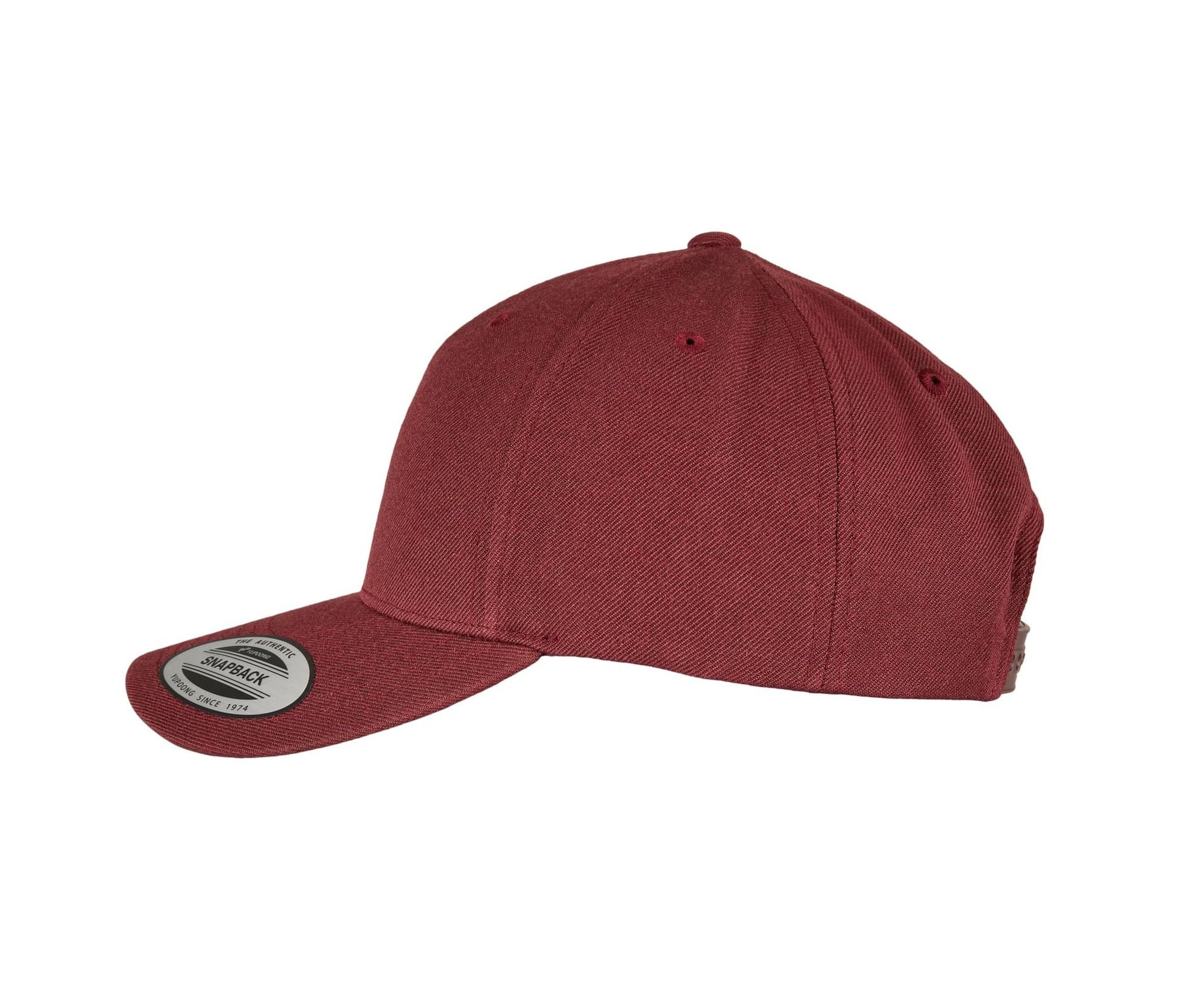 Casquette en Laine 5 Pans - Maroon