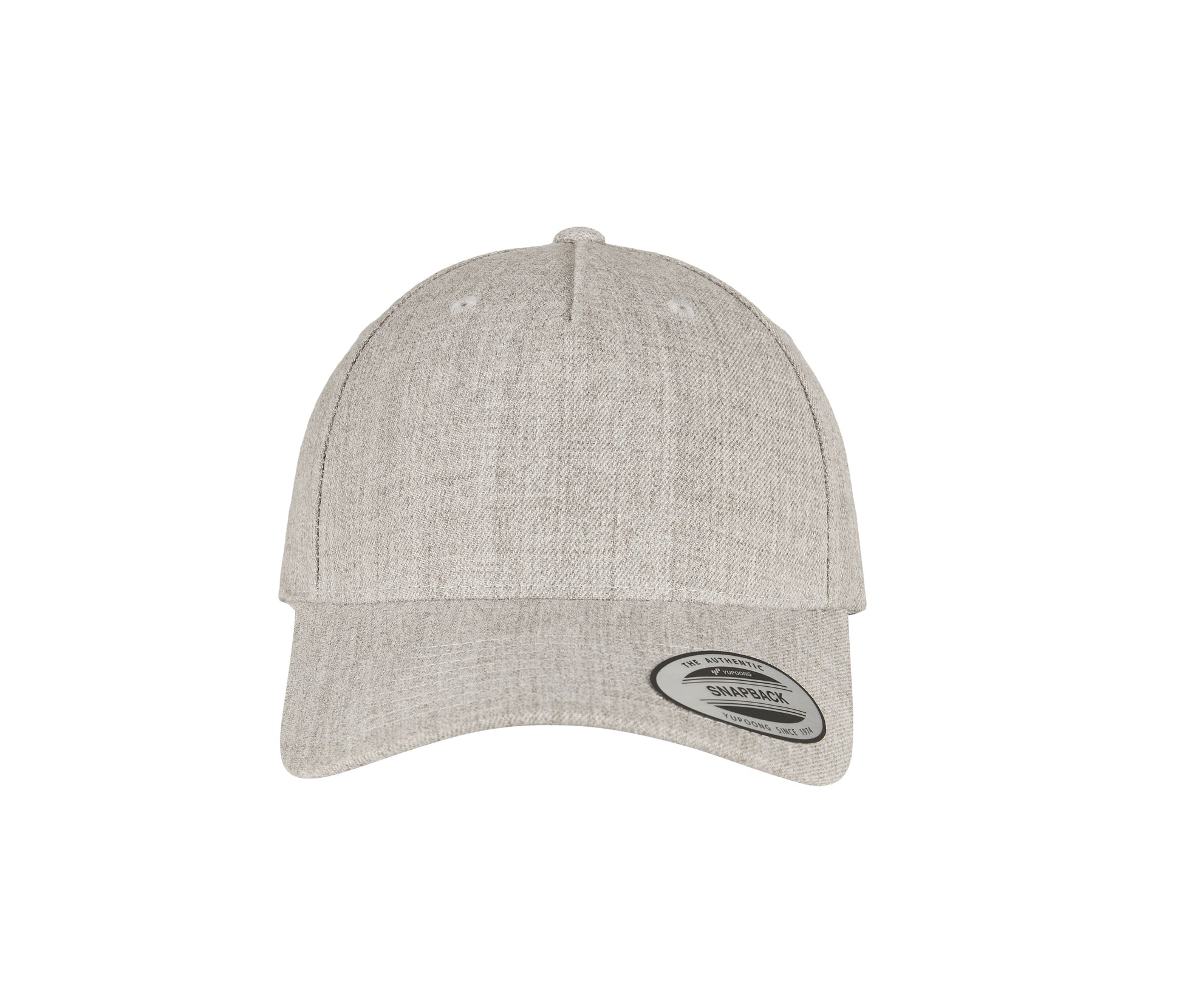Casquette en Laine 5 Pans - Heather Grey