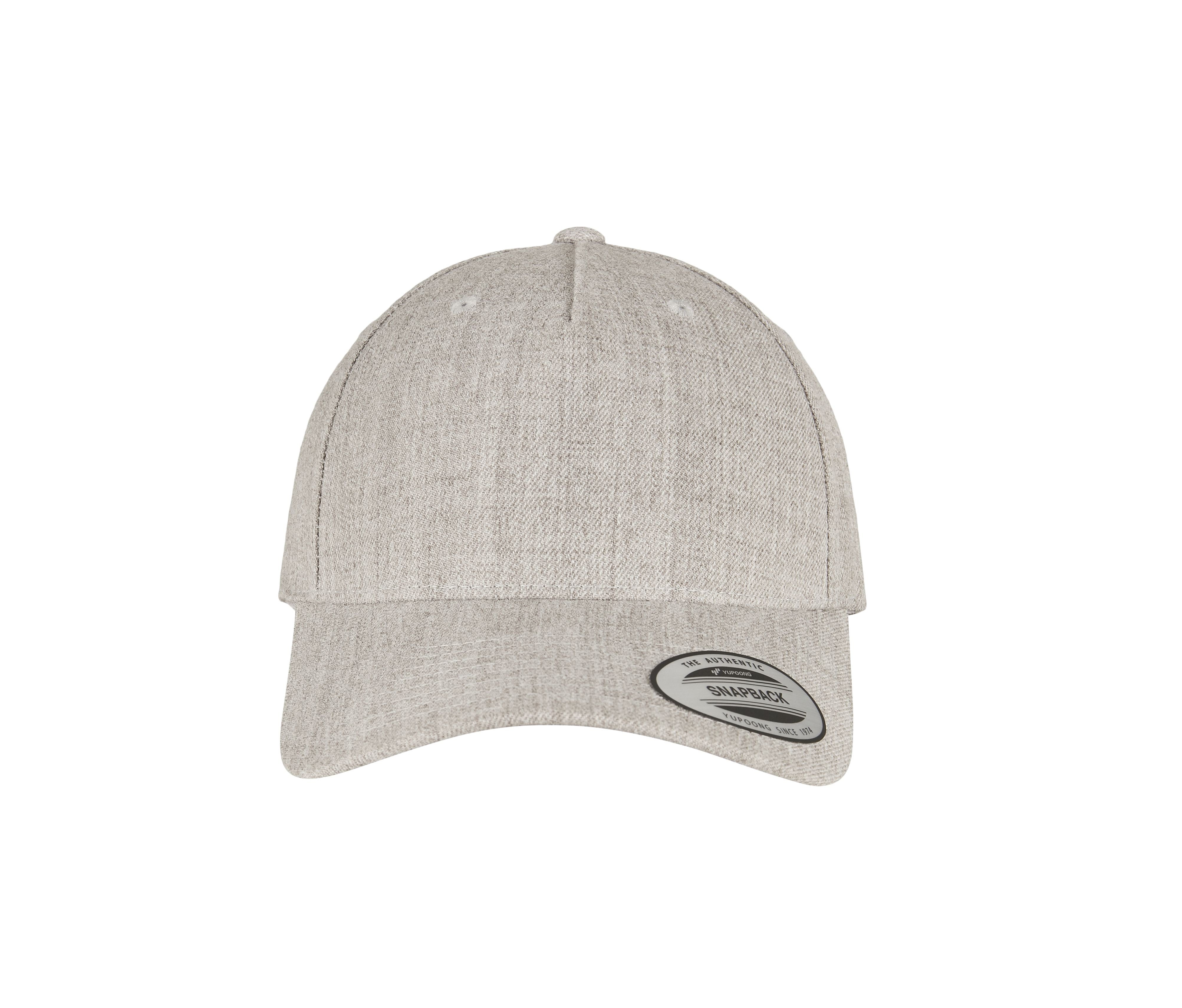 Casquette en Laine 5 Pans - Heather Grey