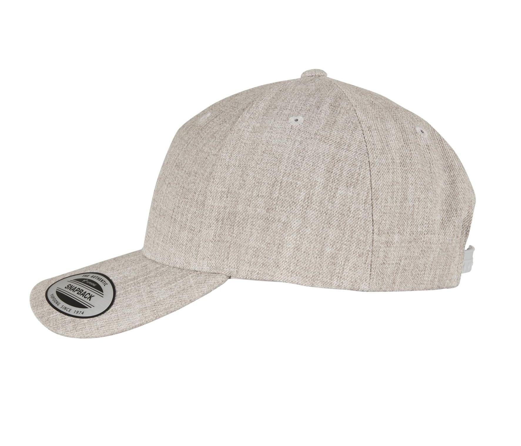 Casquette en Laine 5 Pans - Heather Grey
