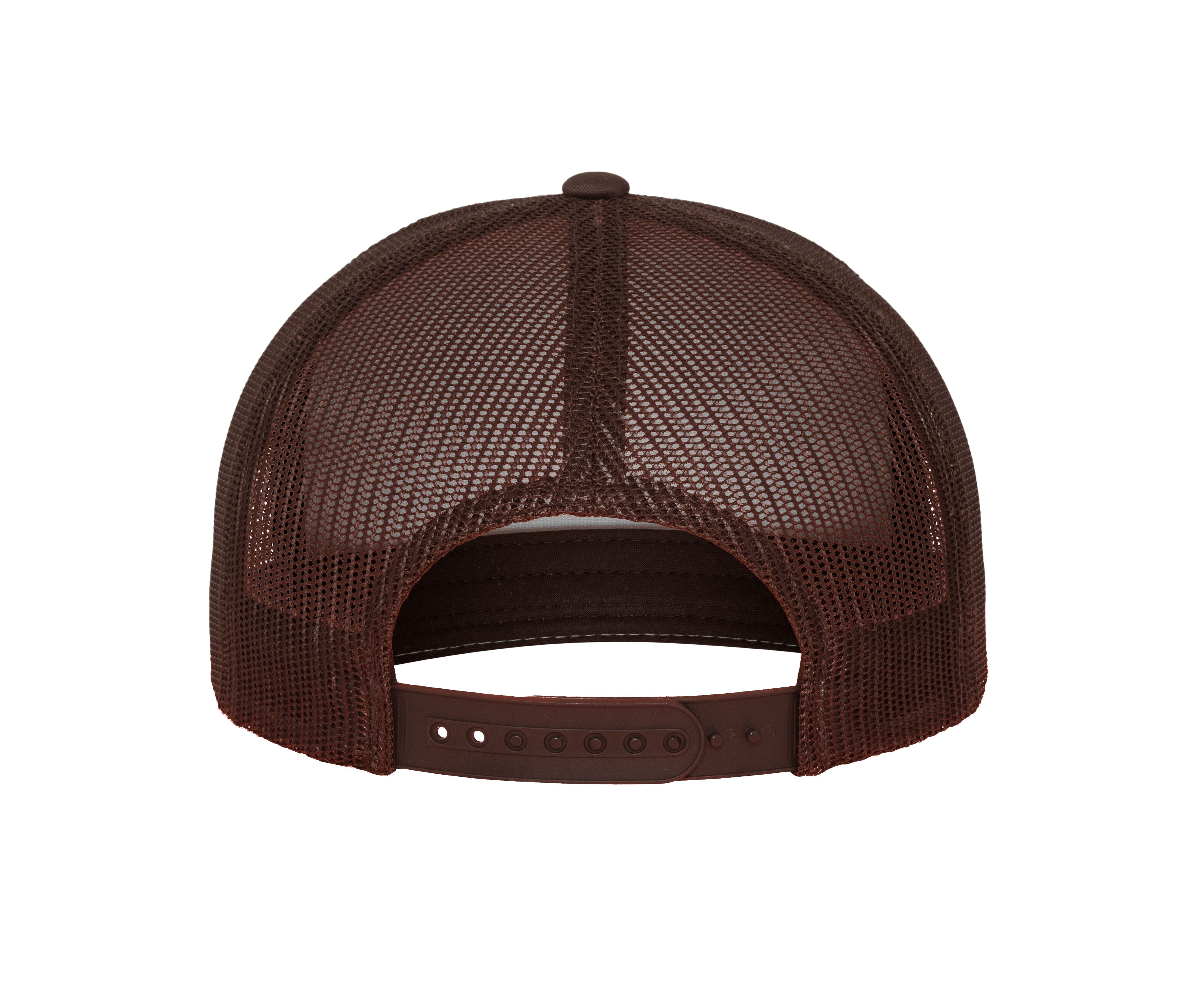Casquette Style Trucker - Brown / White/brown