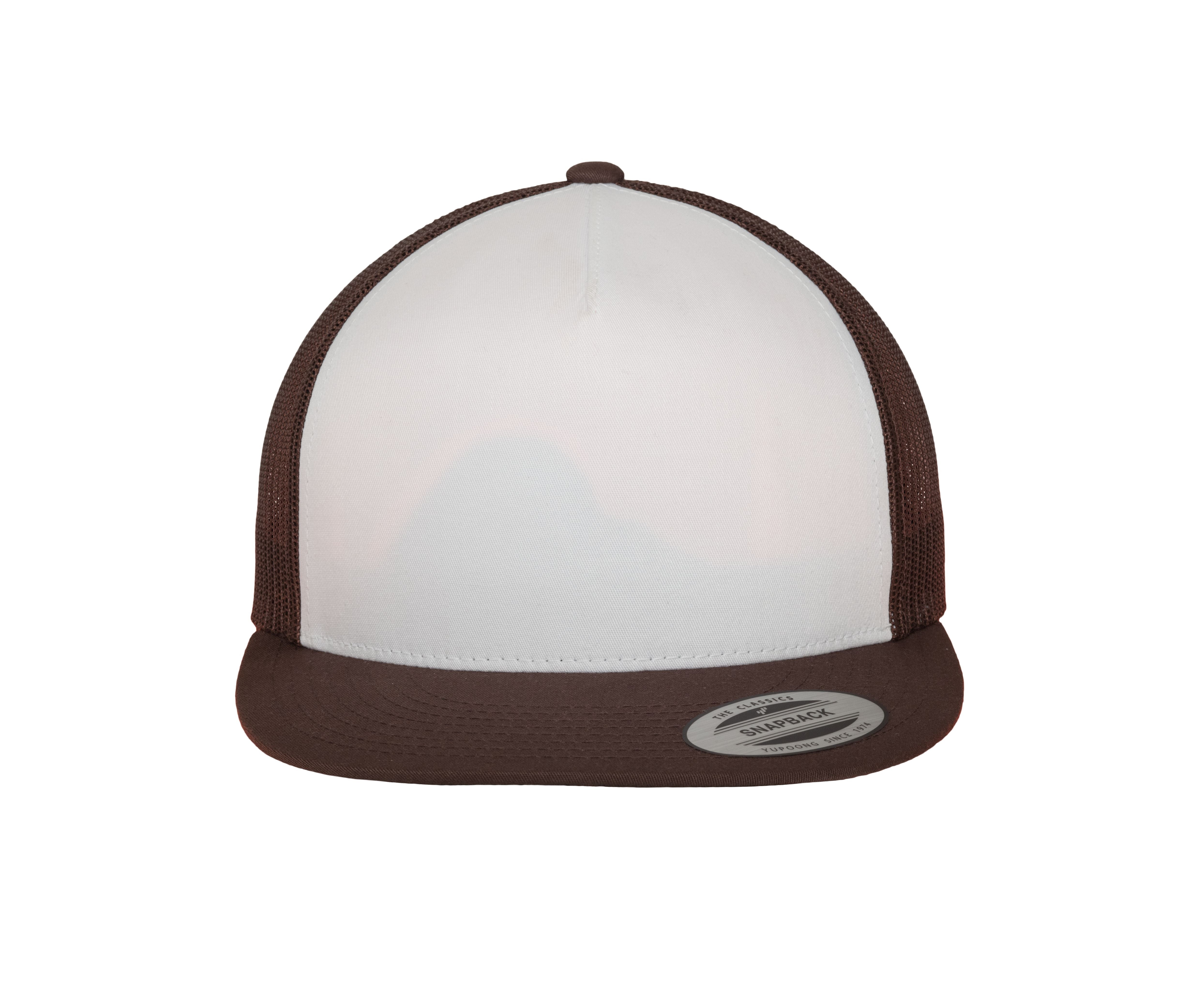 Casquette Style Trucker - Brown / White/brown