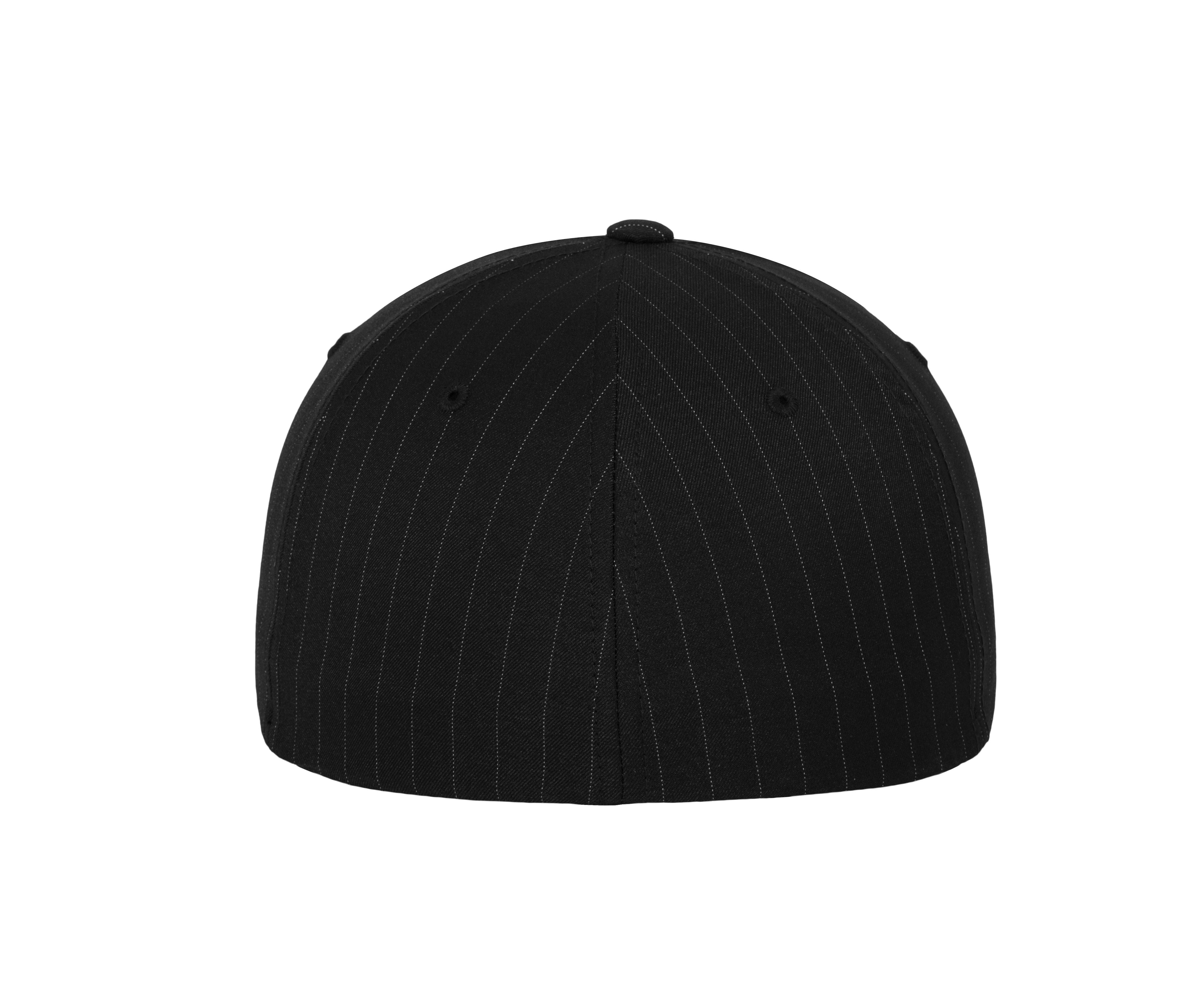 Casquette Baseball Rayée - Black / White