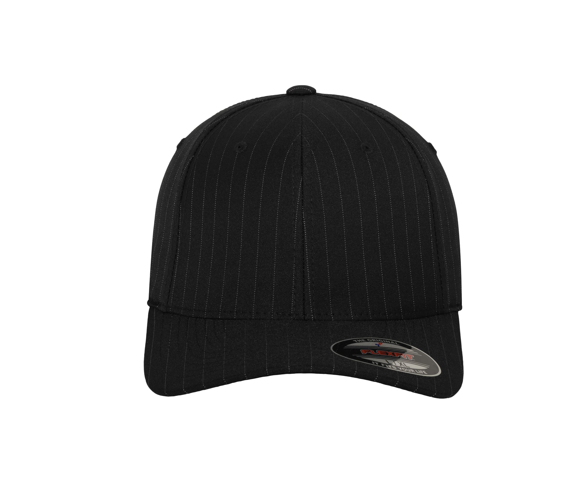 Casquette Baseball Rayée - Black / White