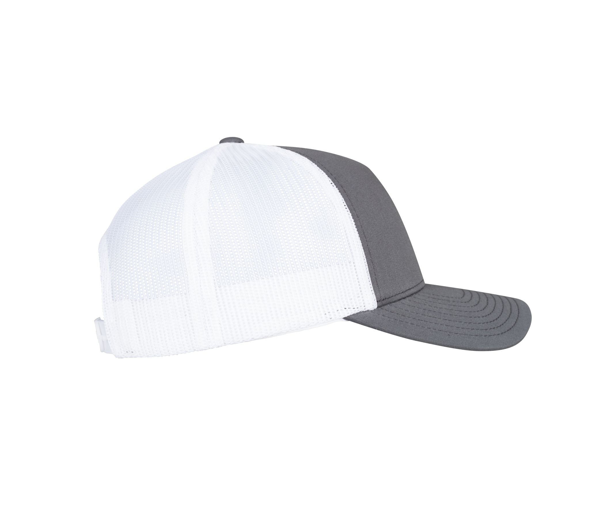 Casquette Bicolore Style Trucker - Charcoal / White