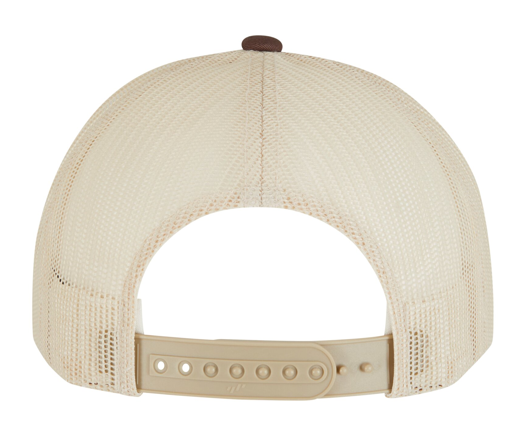 Casquette Bicolore Style Trucker - Mustang/beige