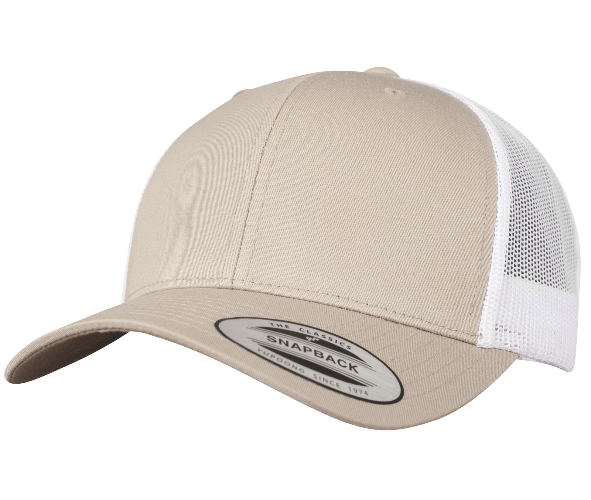 Casquette Style Trucker - Khaki / White