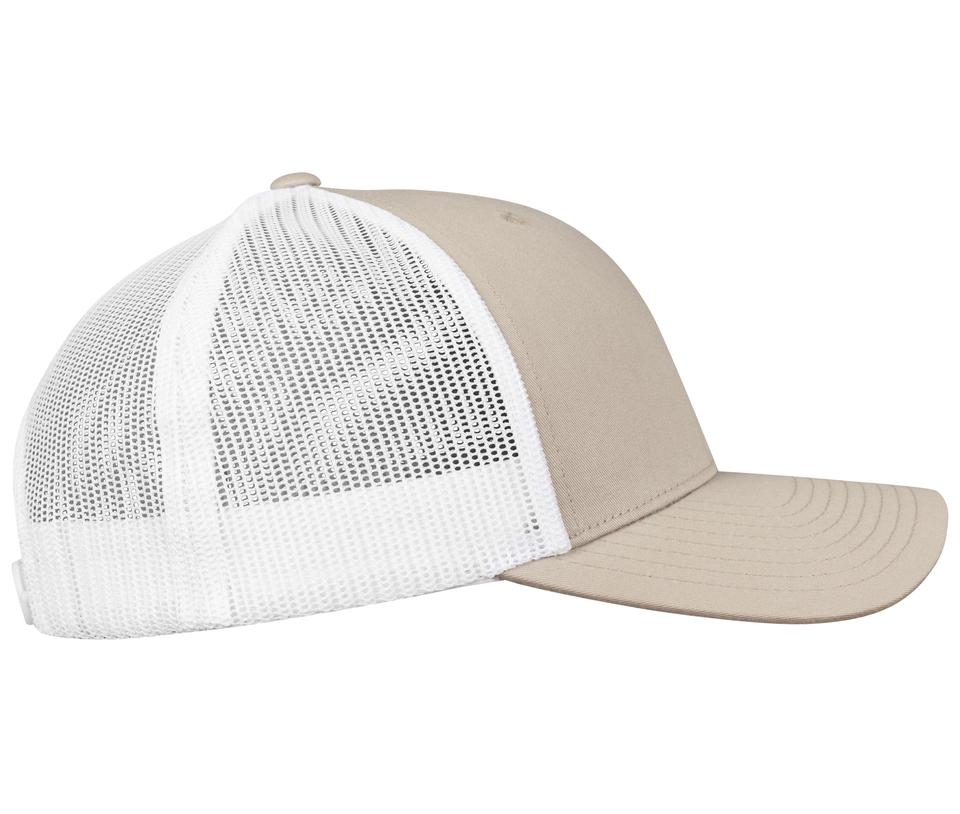 Casquette Style Trucker - Khaki / White