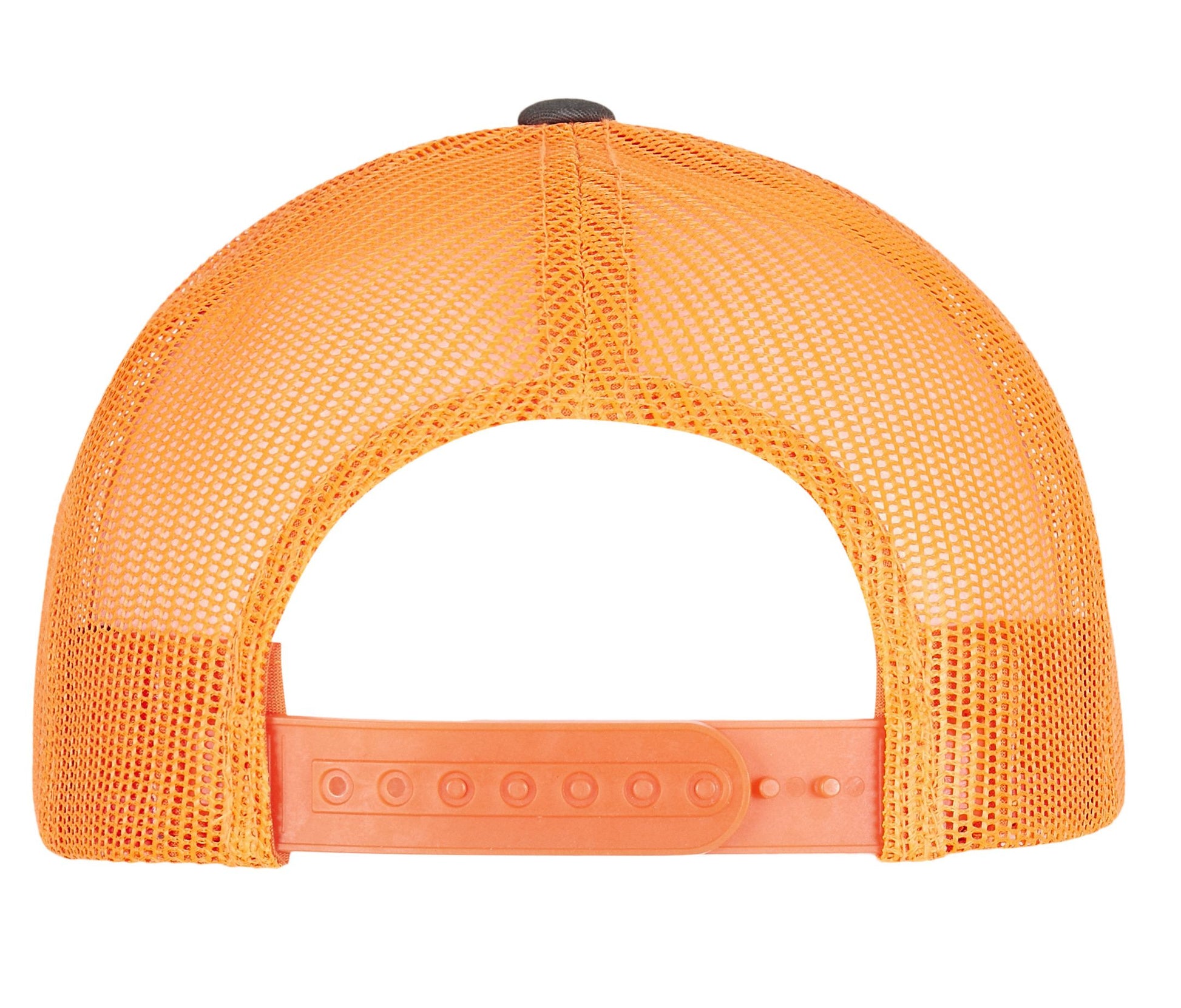 Casquette Style Trucker - Charcoal / Neon Orange