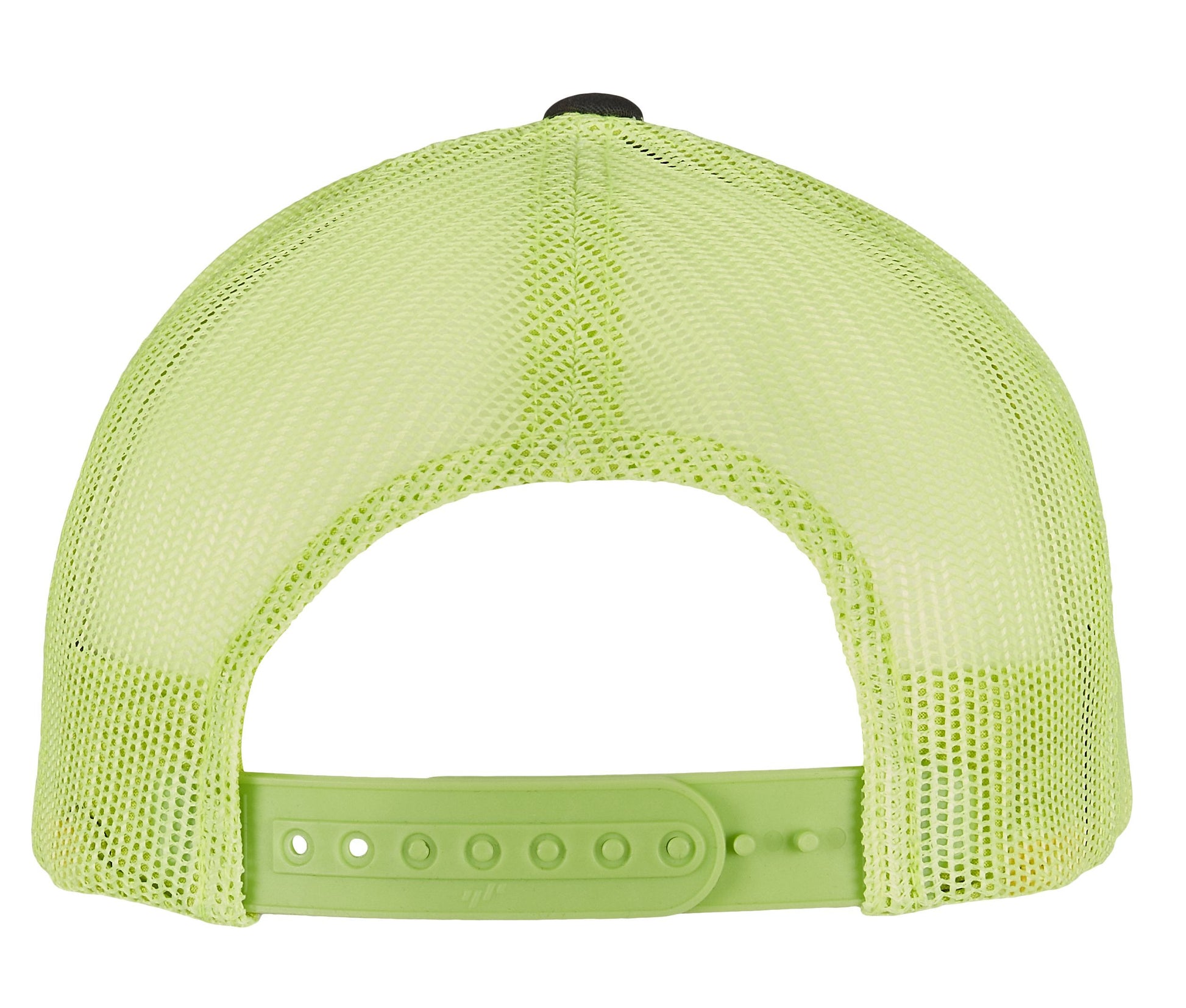 Casquette Style Trucker - Charcoal / Neon Green