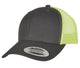 Charcoal / Neon Green