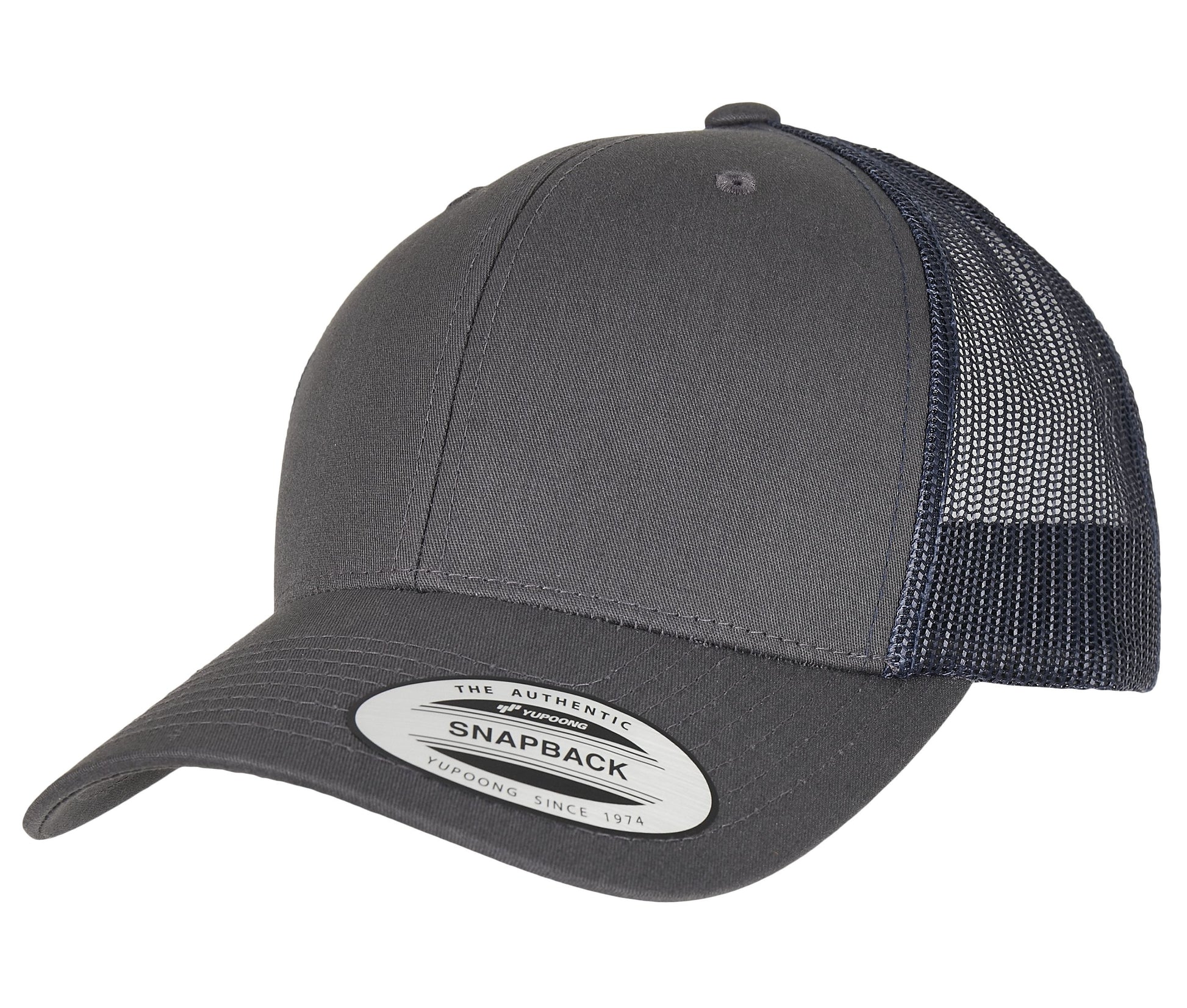 Casquette Style Trucker - Charcoal / Navy