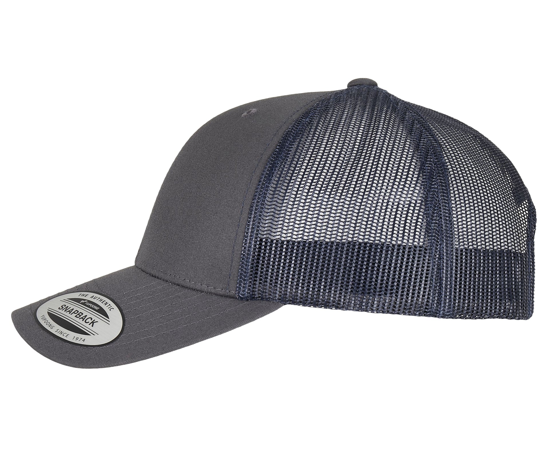 Casquette Style Trucker - Charcoal / Navy
