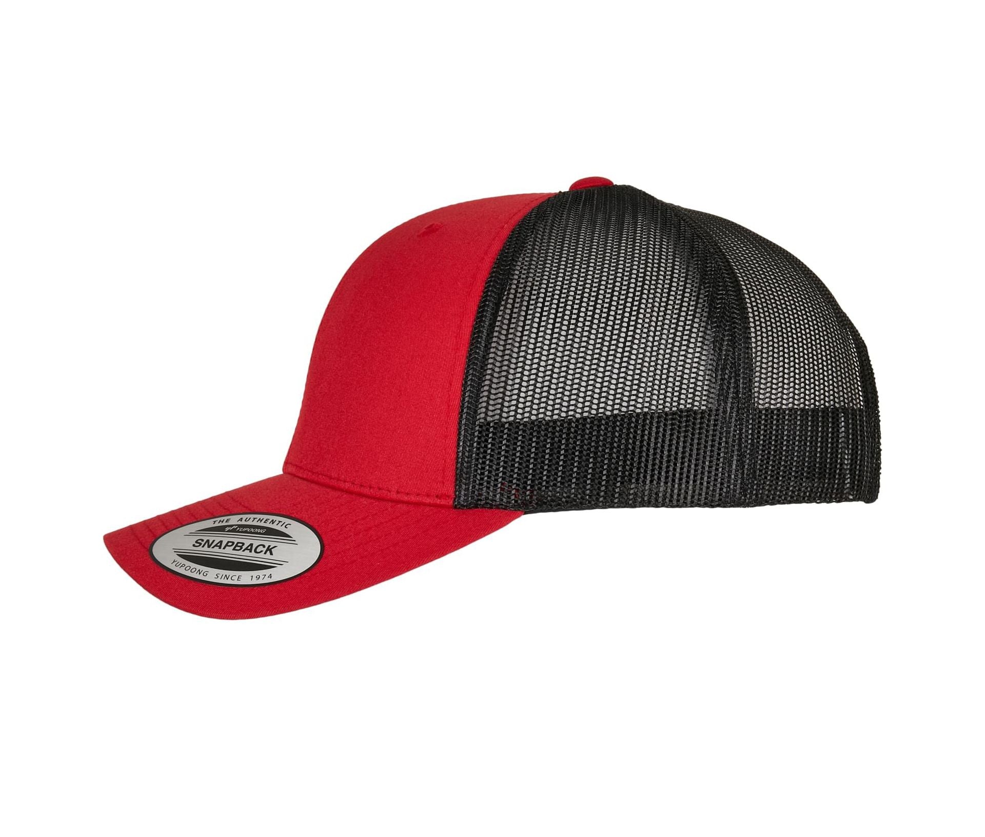 Casquette Style Trucker - Red / Black