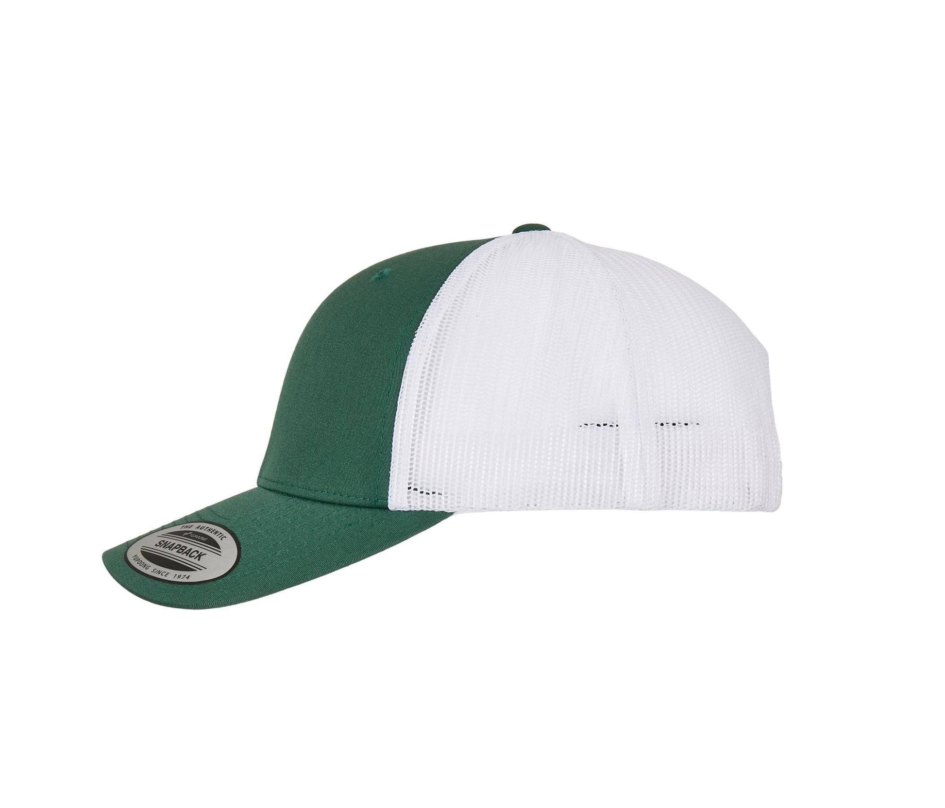 Casquette Style Trucker - Evergreen / White