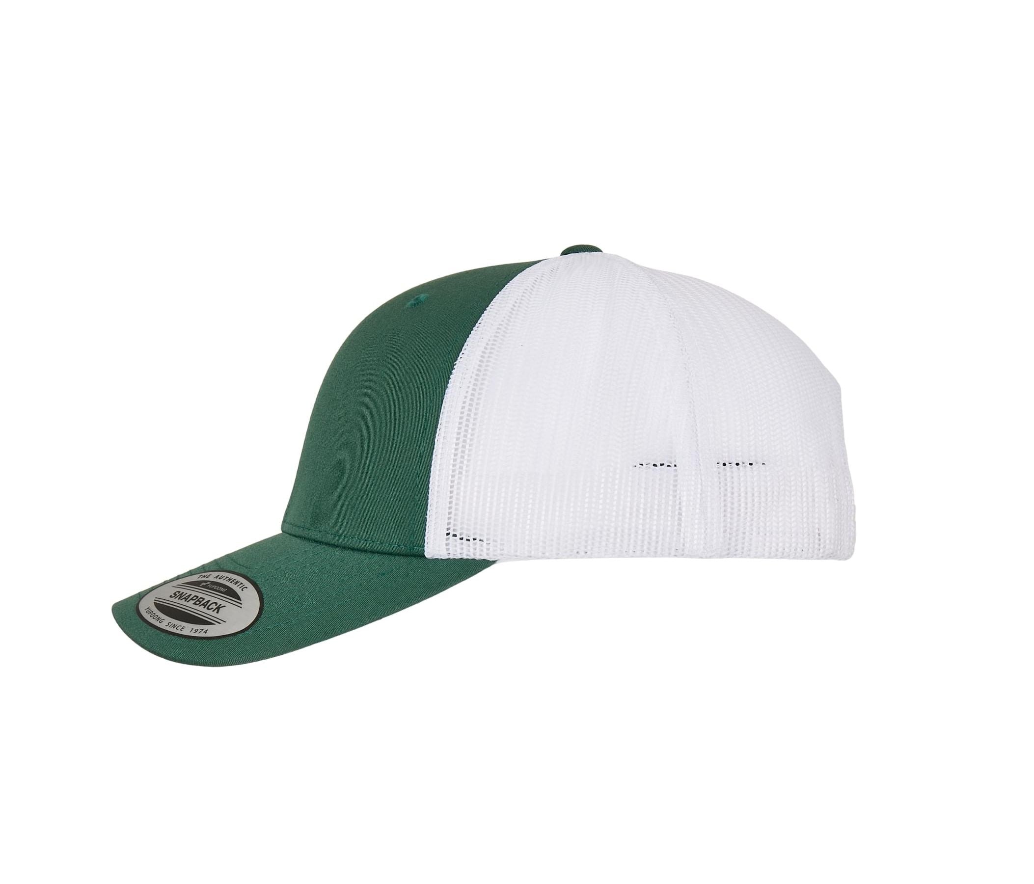 Casquette Style Trucker - Evergreen / White