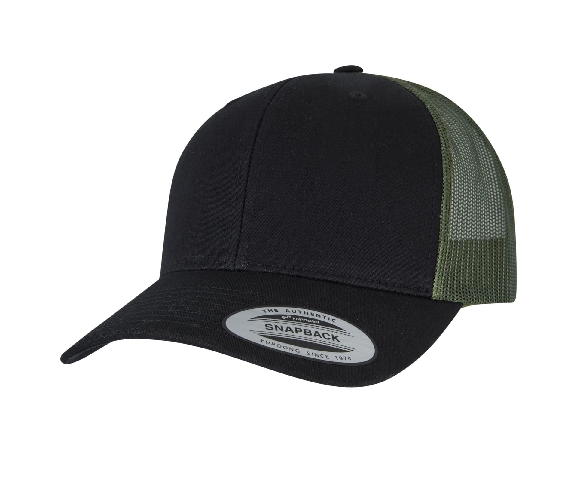 Casquette Style Trucker - Black / Loden