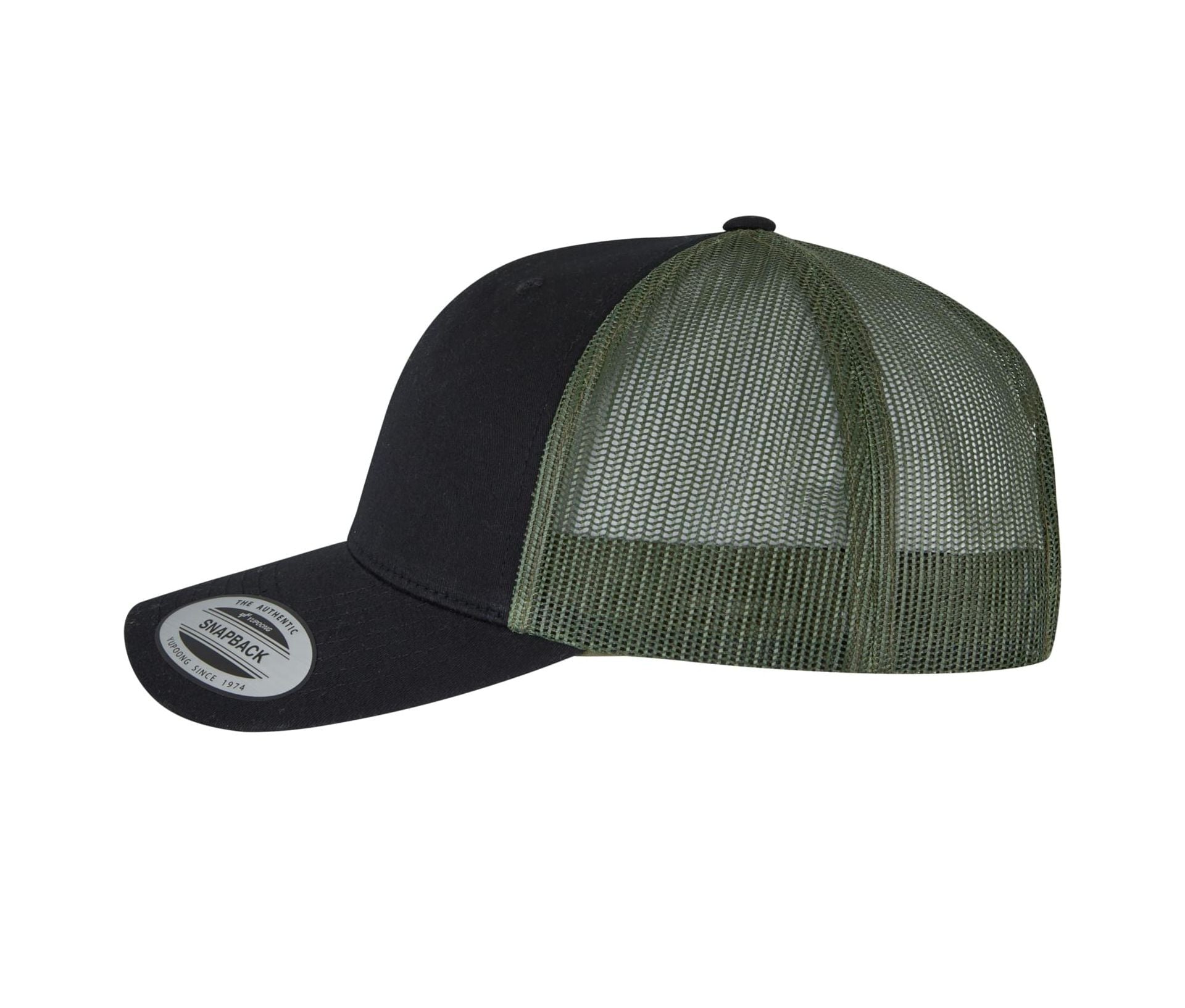 Casquette Style Trucker - Black / Loden
