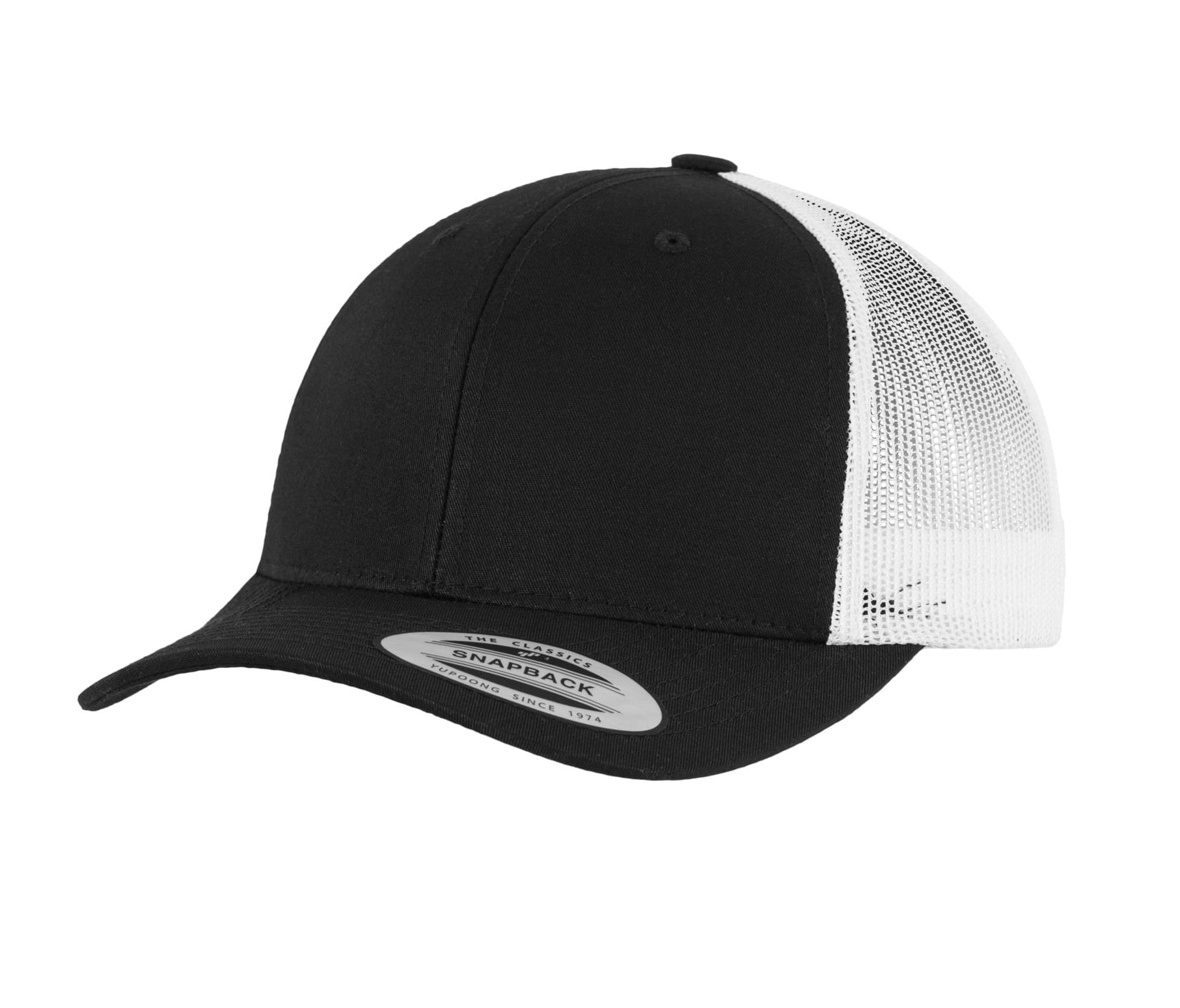 Casquette Style Trucker - Black/white