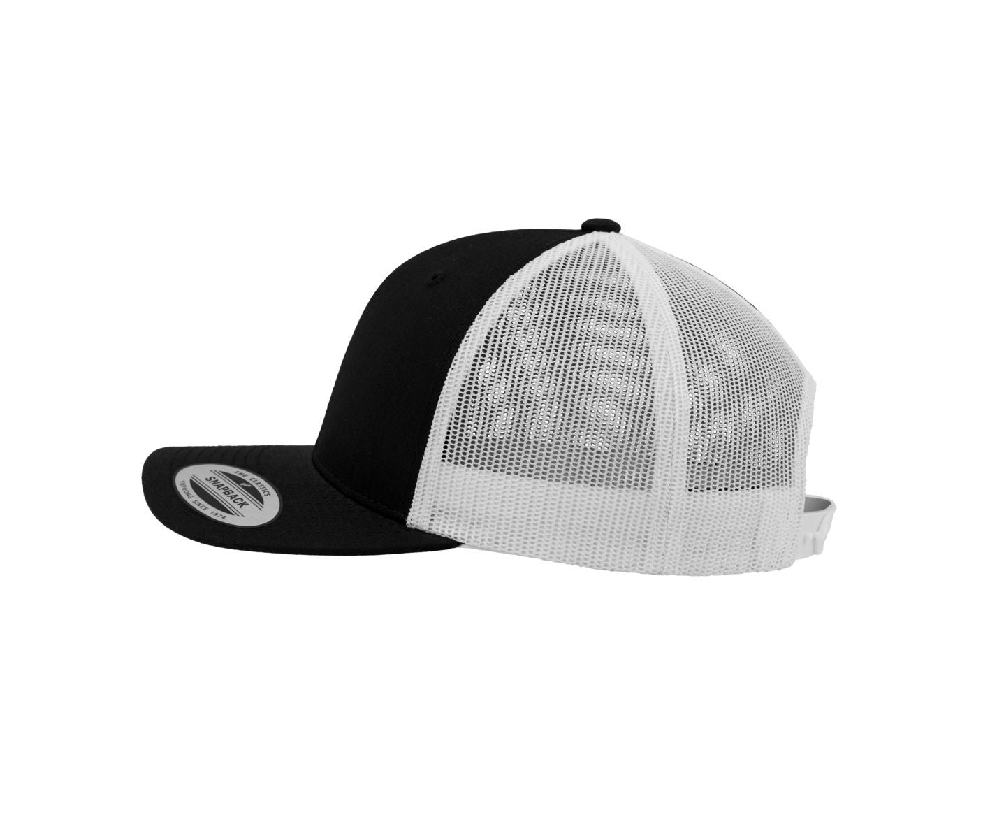 Casquette Style Trucker - Black/white