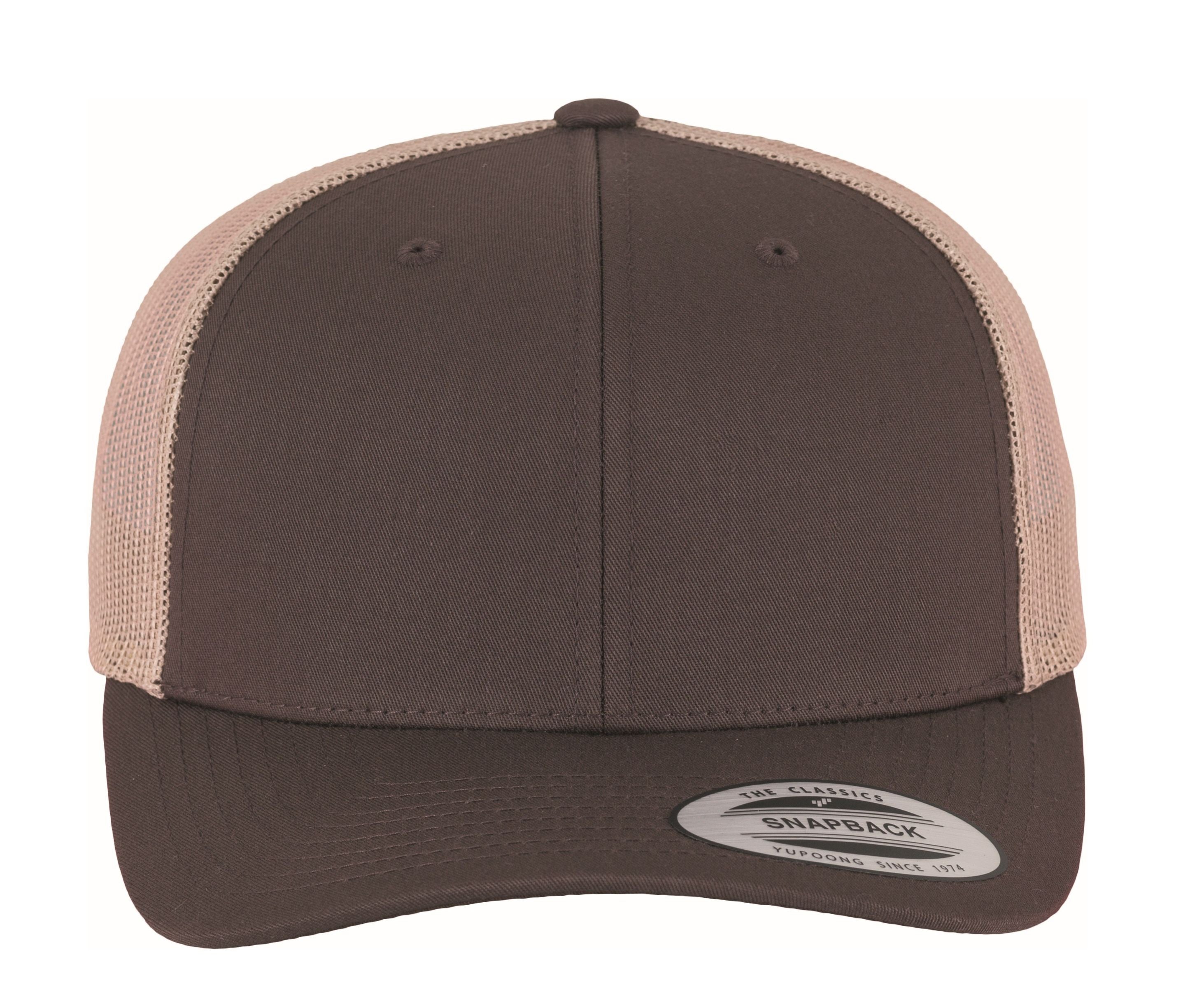 Casquette Style Trucker - Brown/khaki