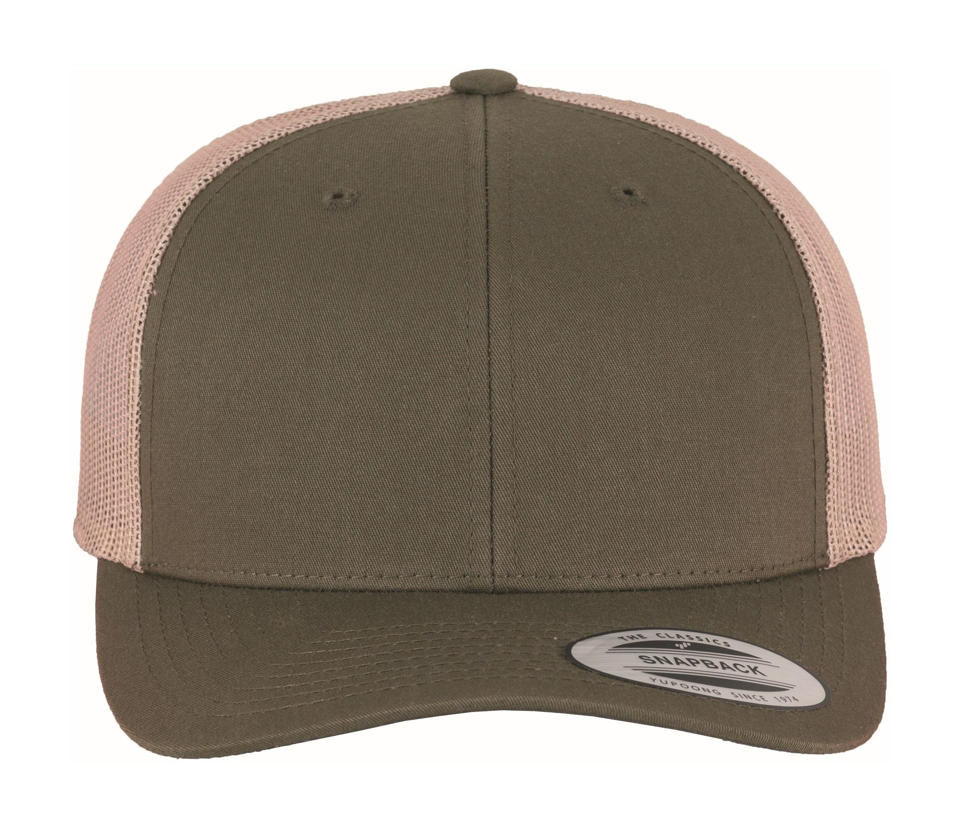 Casquette Style Trucker - Moss Green/khaki