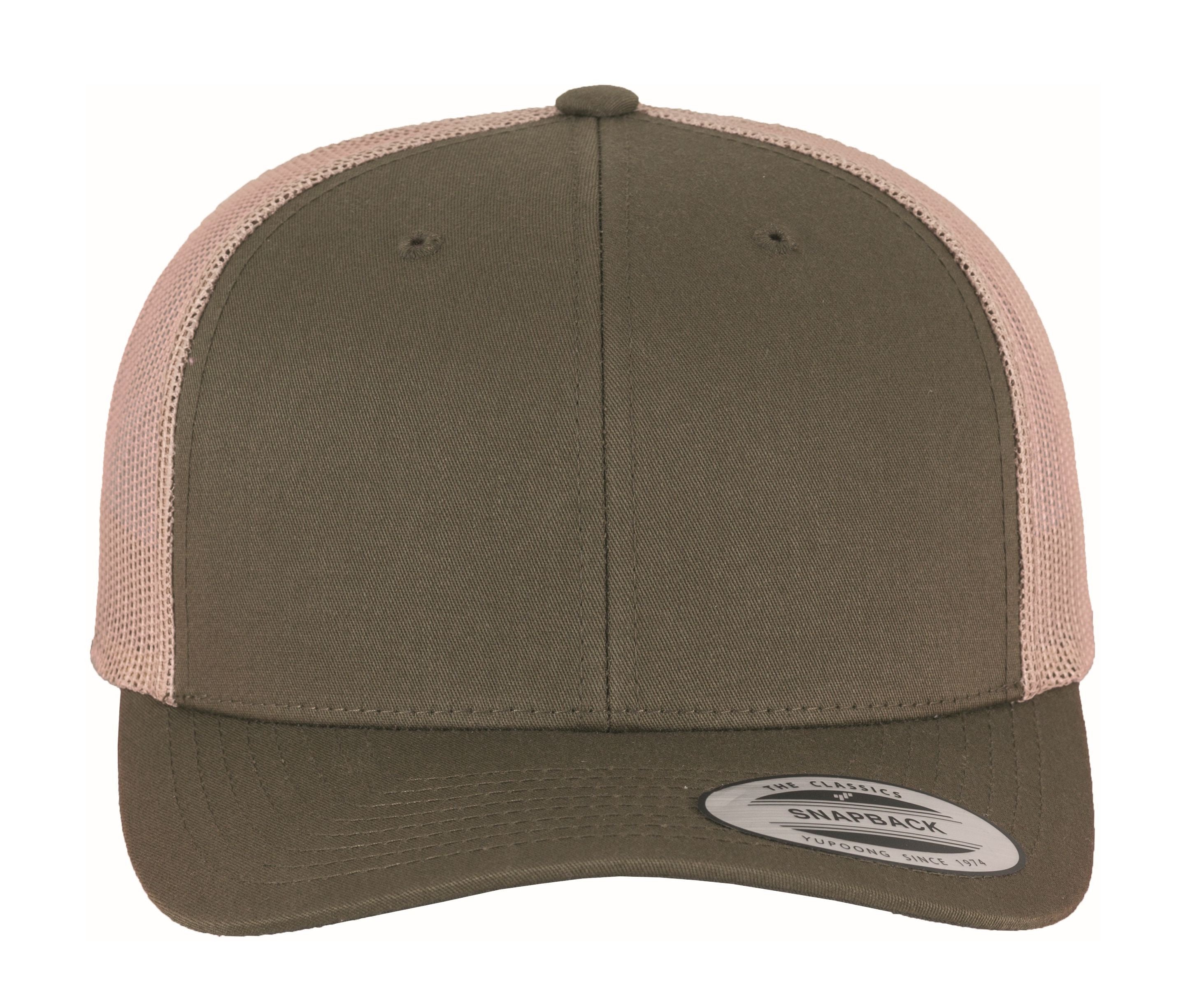 Casquette Style Trucker - Moss Green/khaki