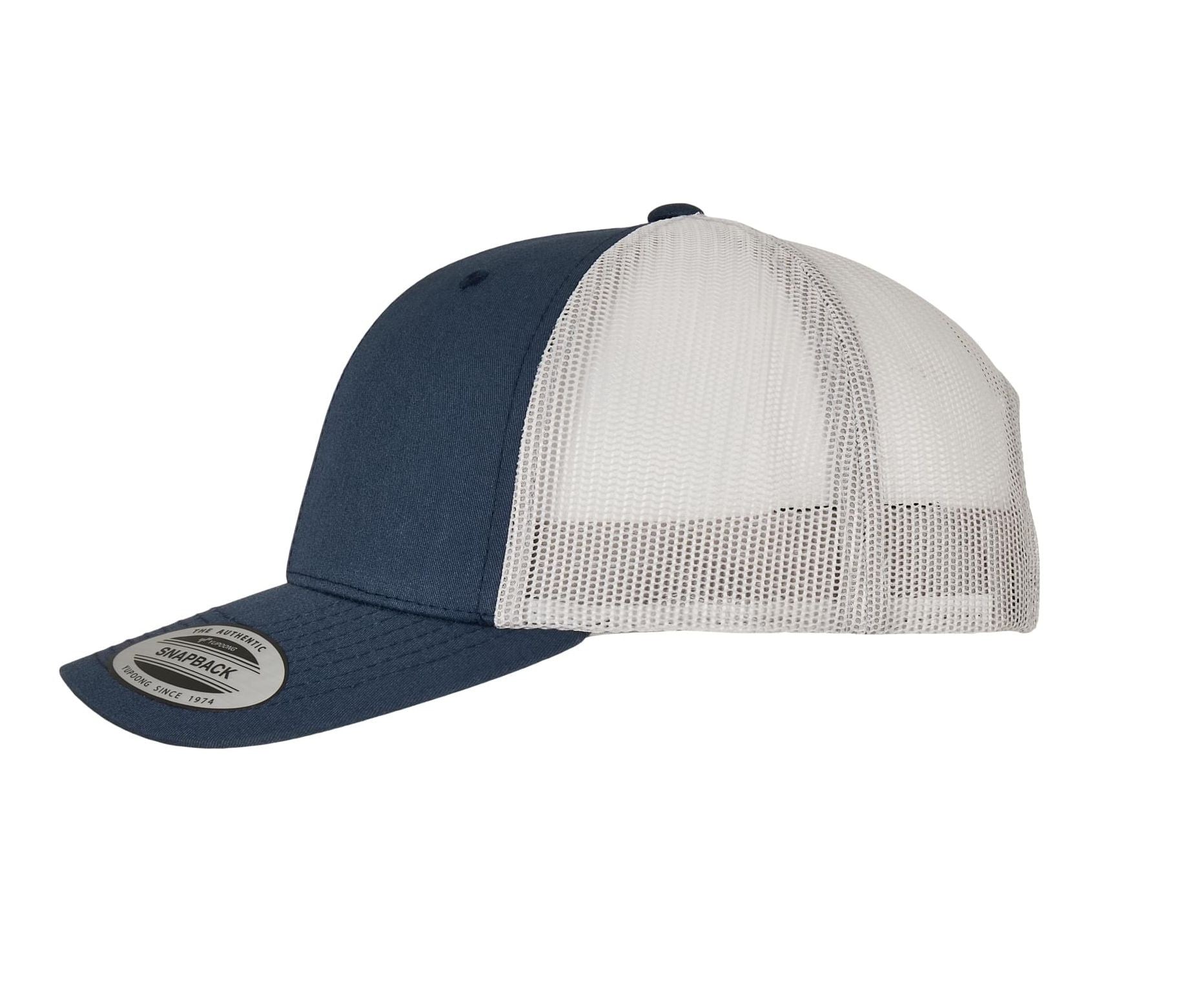 Casquette Style Trucker - Navy / Silver