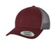 Maroon / Grey