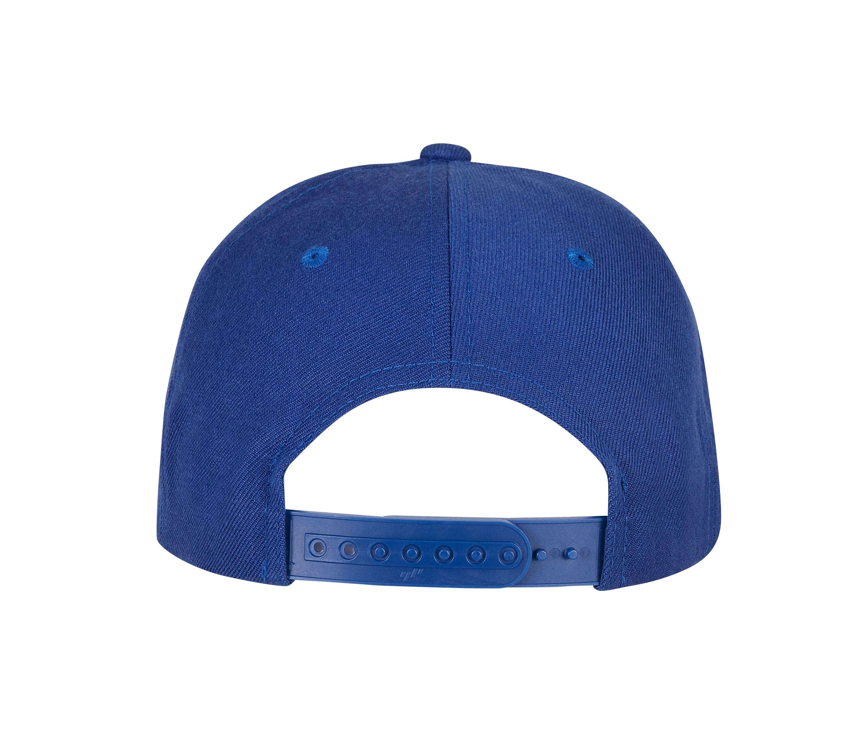 Casquette Snapback Visière Incurvée - Royal