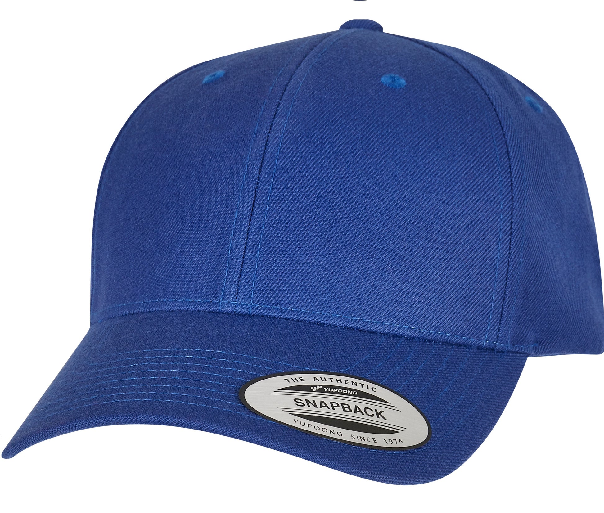 Casquette Snapback Visière Incurvée - Royal