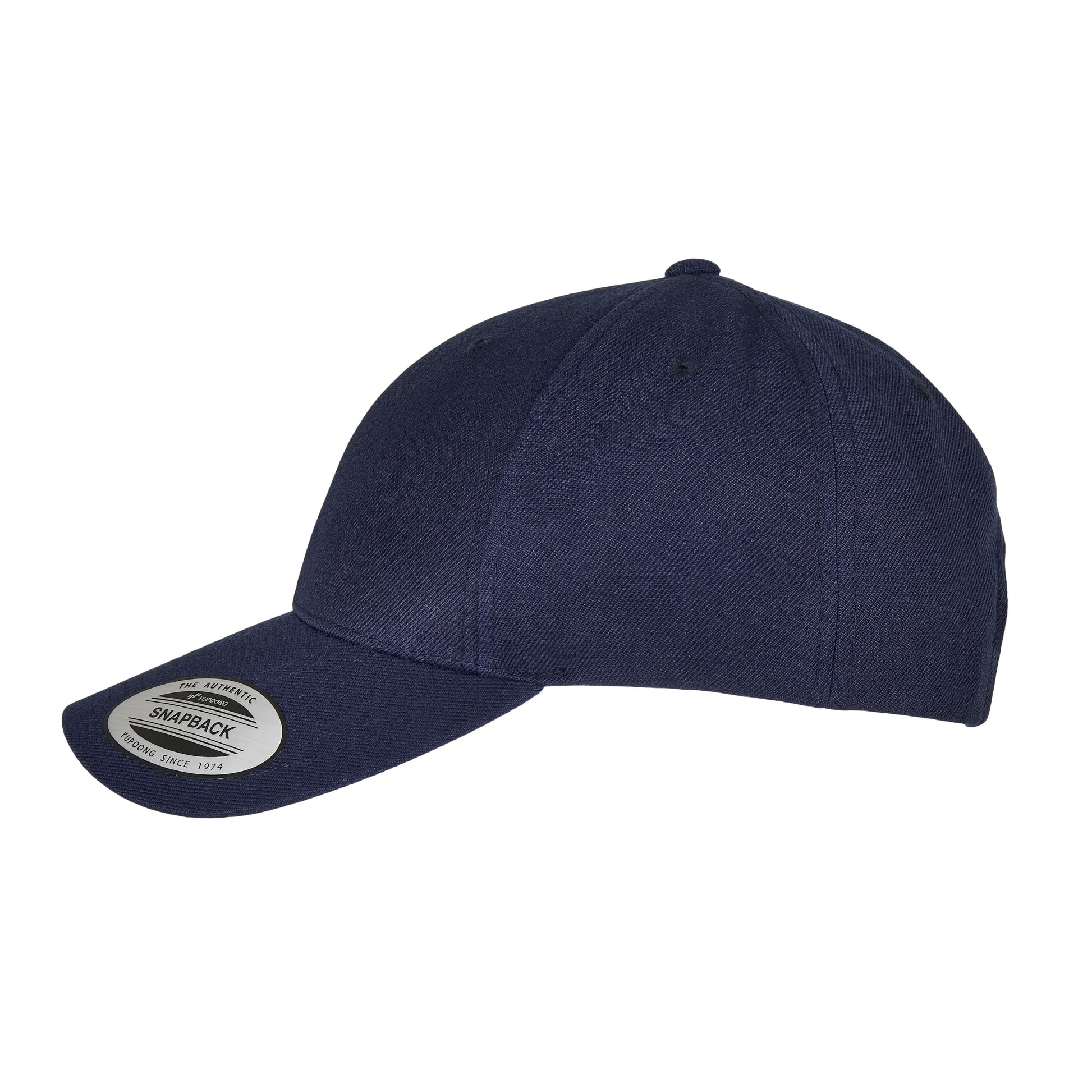 Casquette Snapback Visière Incurvée - Navy