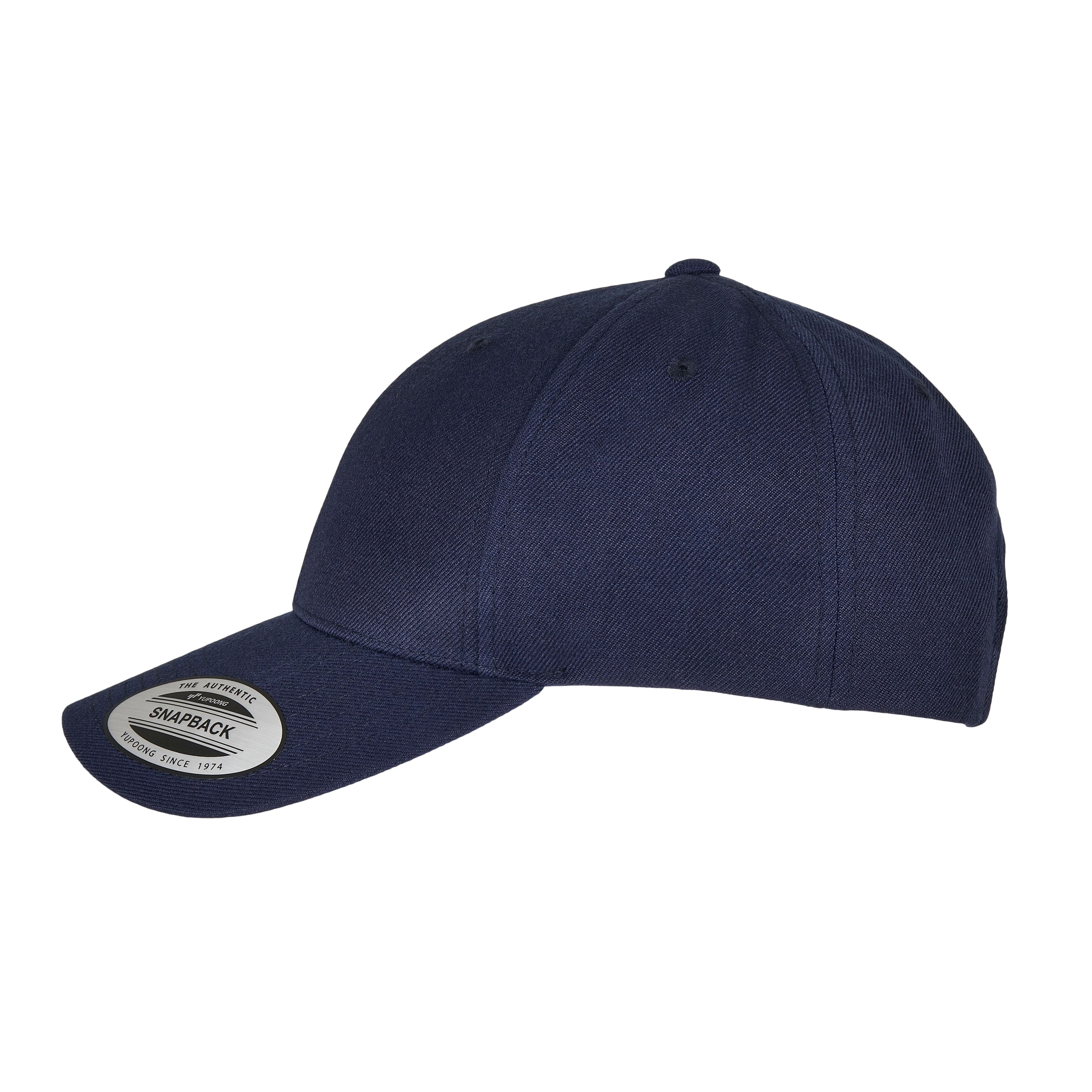 Casquette Snapback Visière Incurvée - Navy