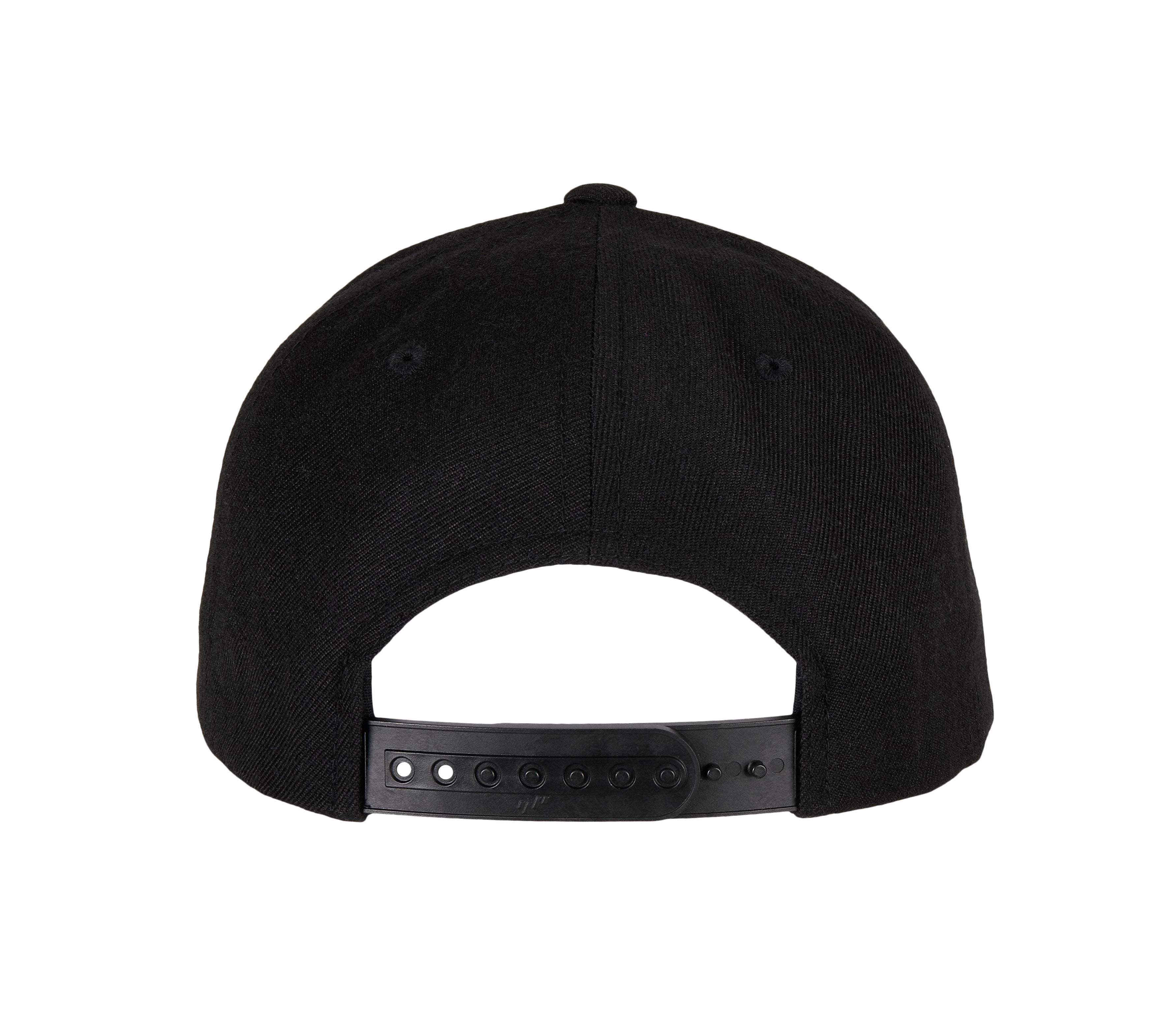 Casquette Snapback Visière Incurvée - Black
