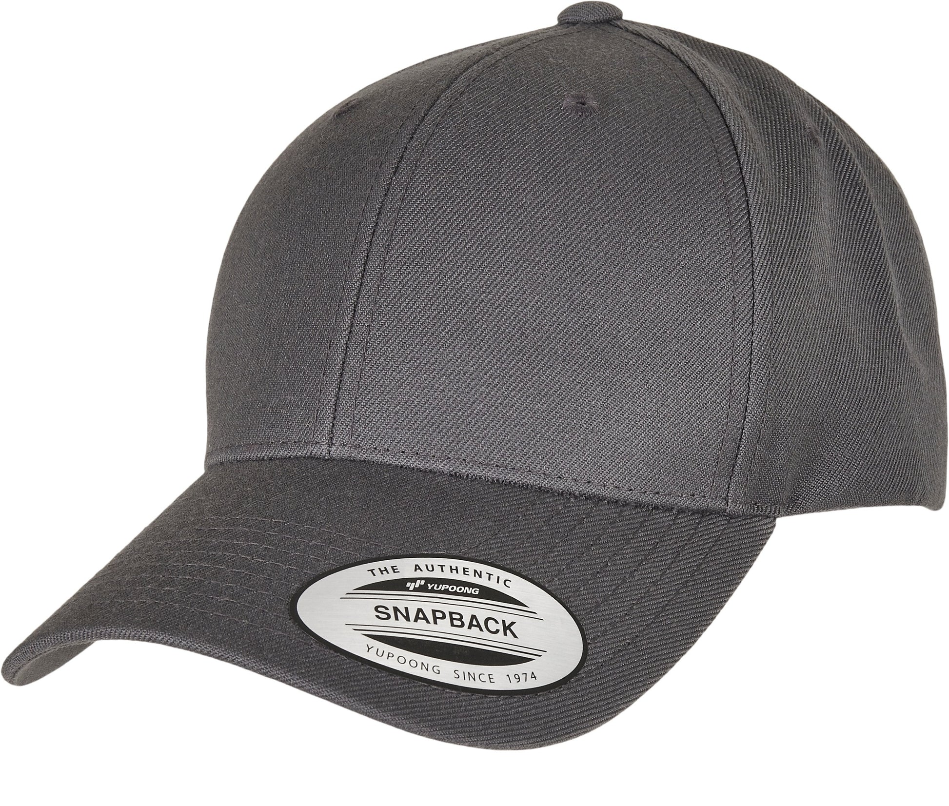 Casquette Snapback Visière Incurvée - Dark Grey