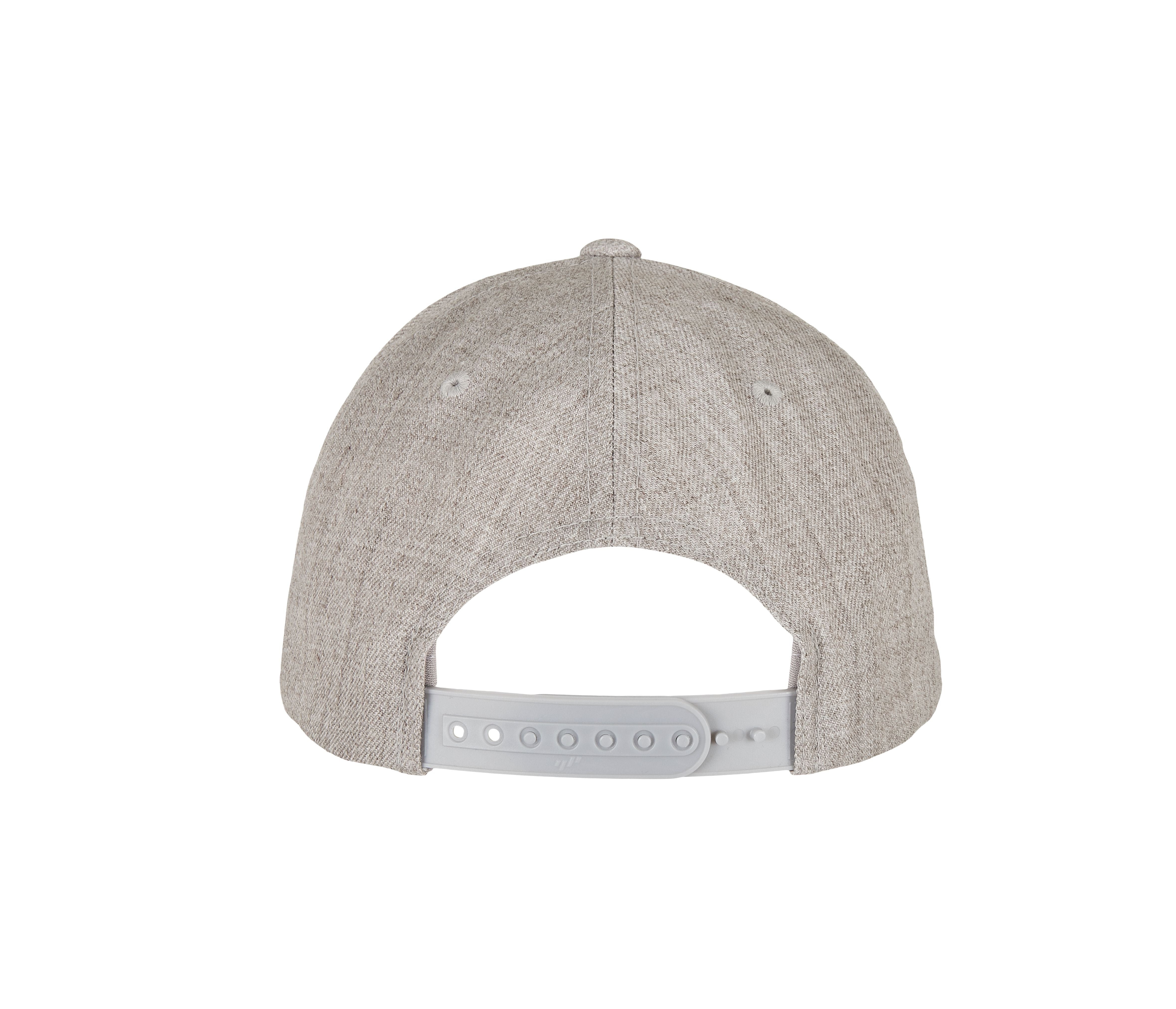 Casquette Snapback Visière Incurvée - Heather Grey